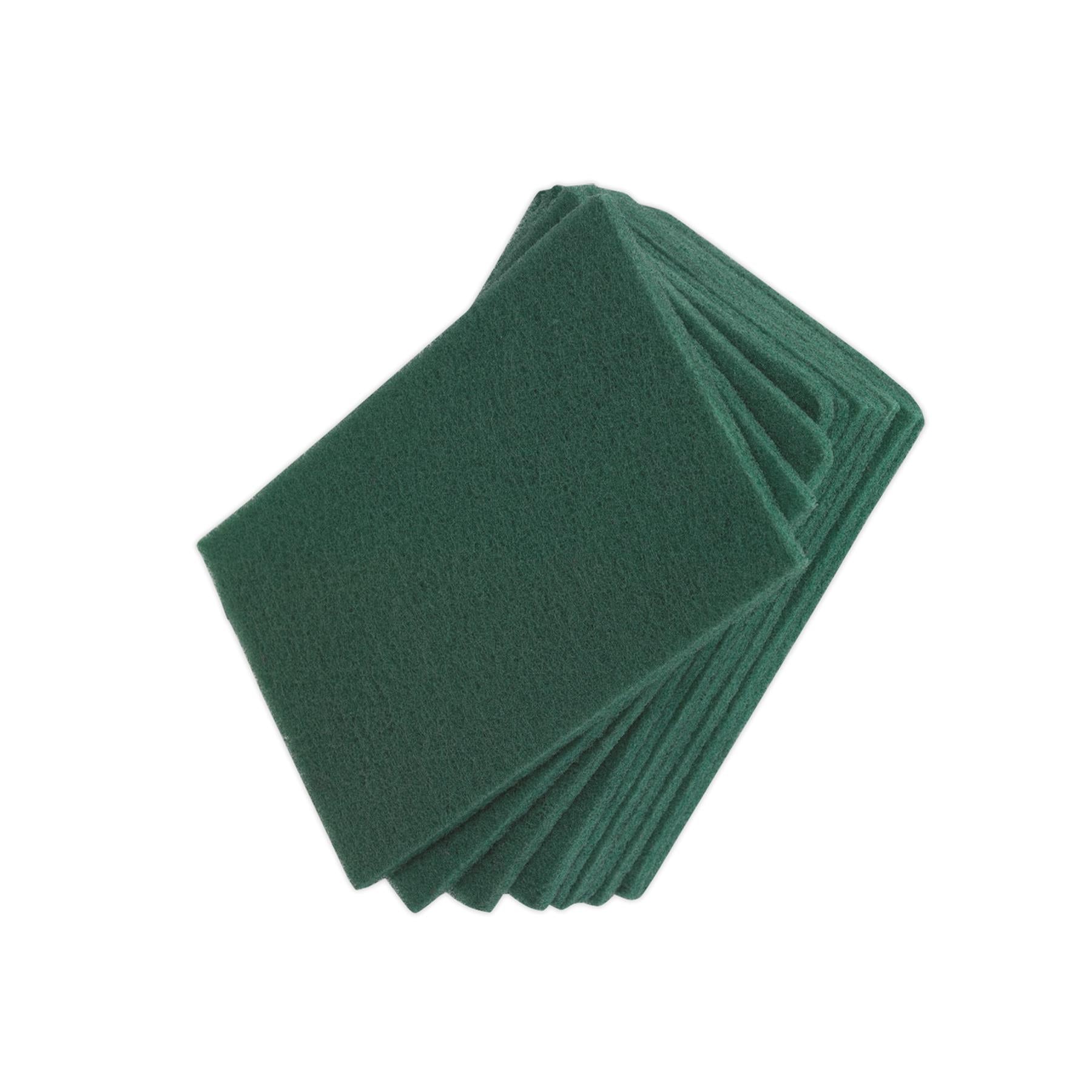 Sealey Abrasive Finishing Pad 150 x 230mm Fine Pack of 10