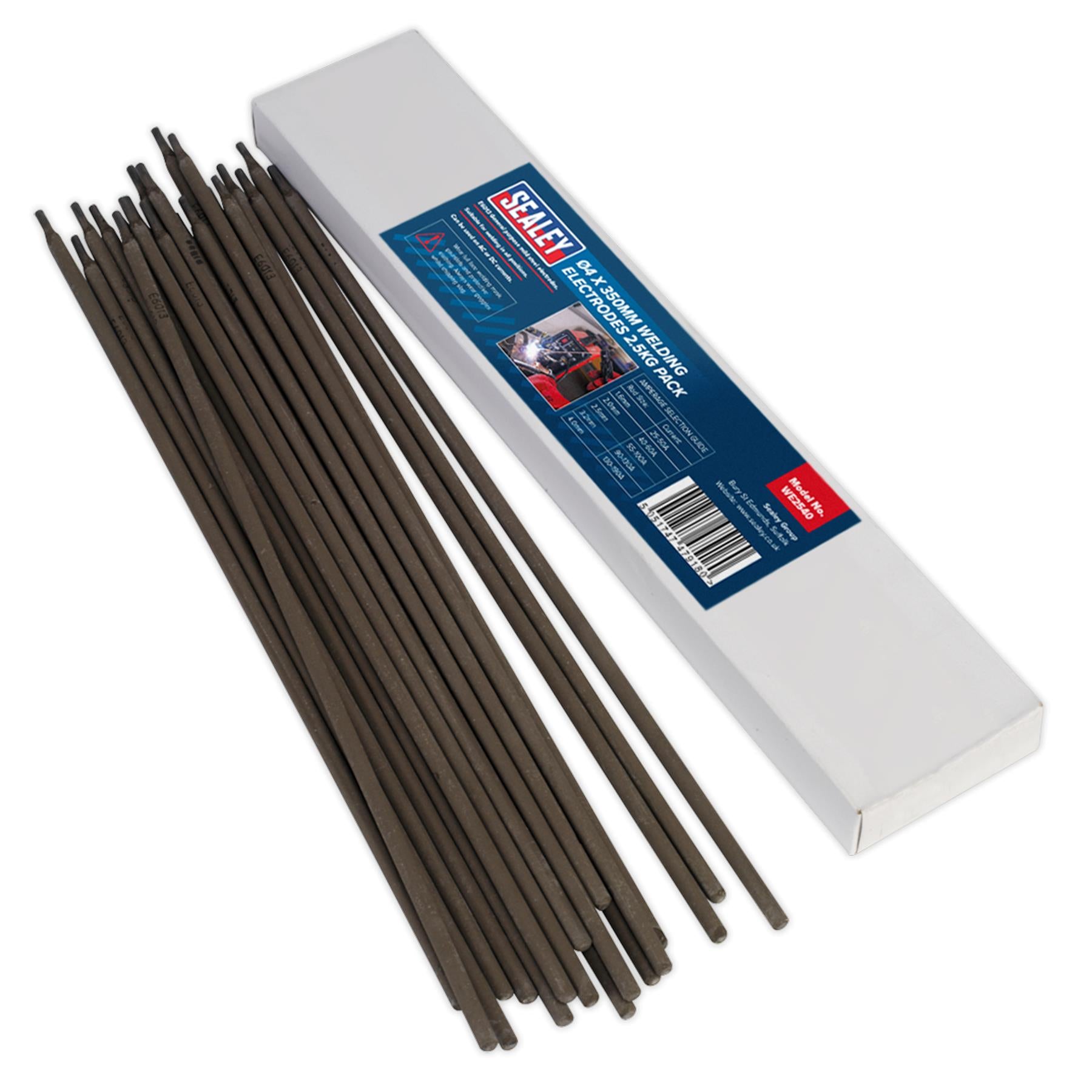 Welding Electrodes 4 x 350mm 2.5kg Pack Mild Steel Sealey