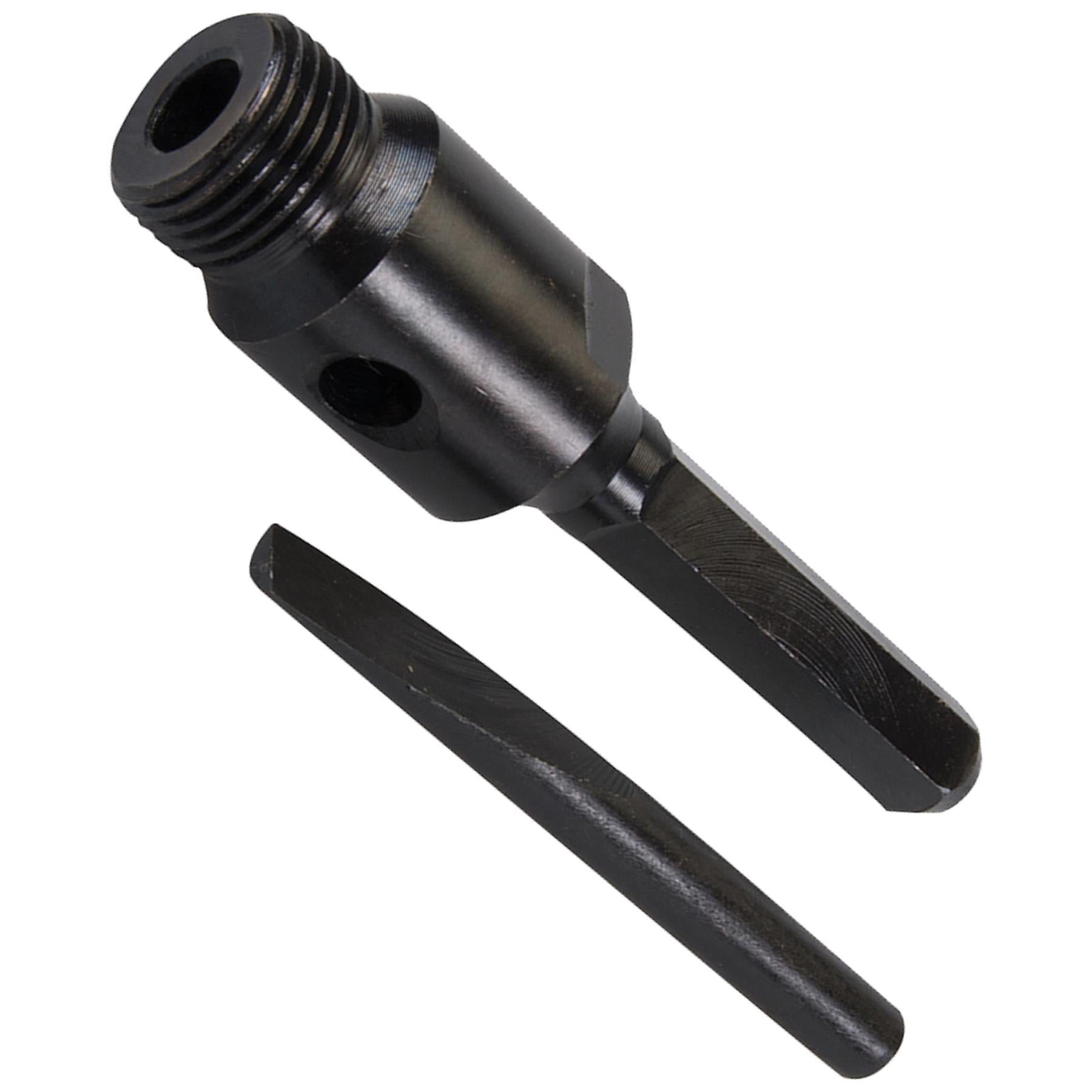 TCT Core Drill Bit 60mm Hole Saw Masonry Stone Brick Hex 100mm Extensions Pilot