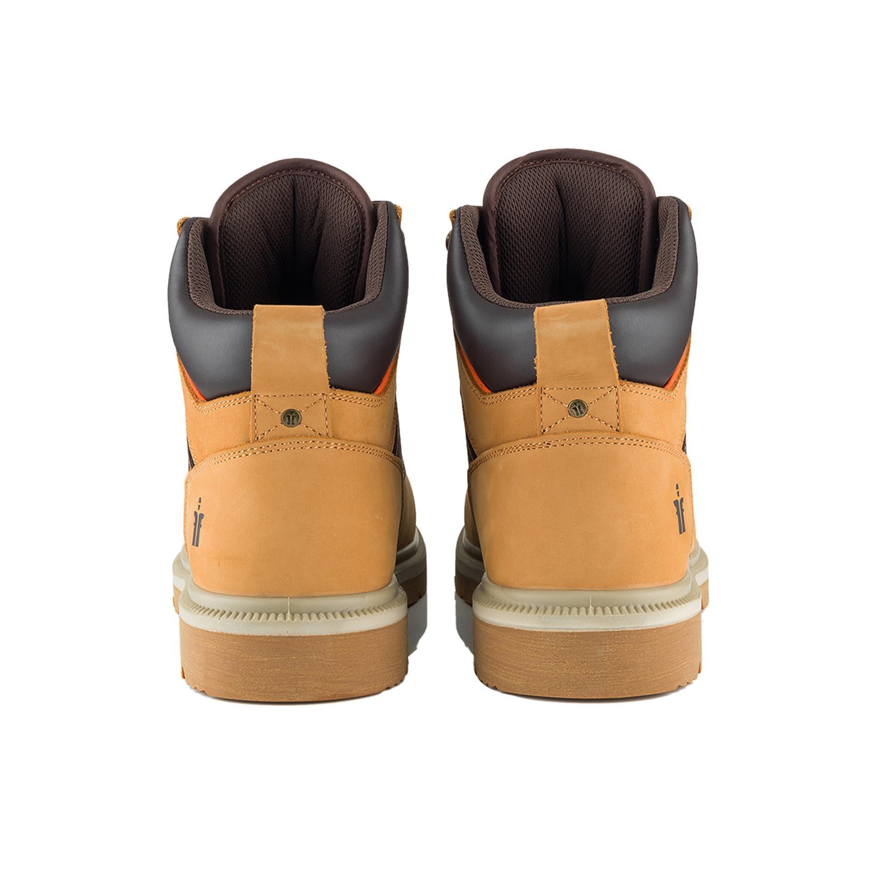 Scruffs Twister 6 Safety Boots Tan Size 7 / 41 Slip-Resistant