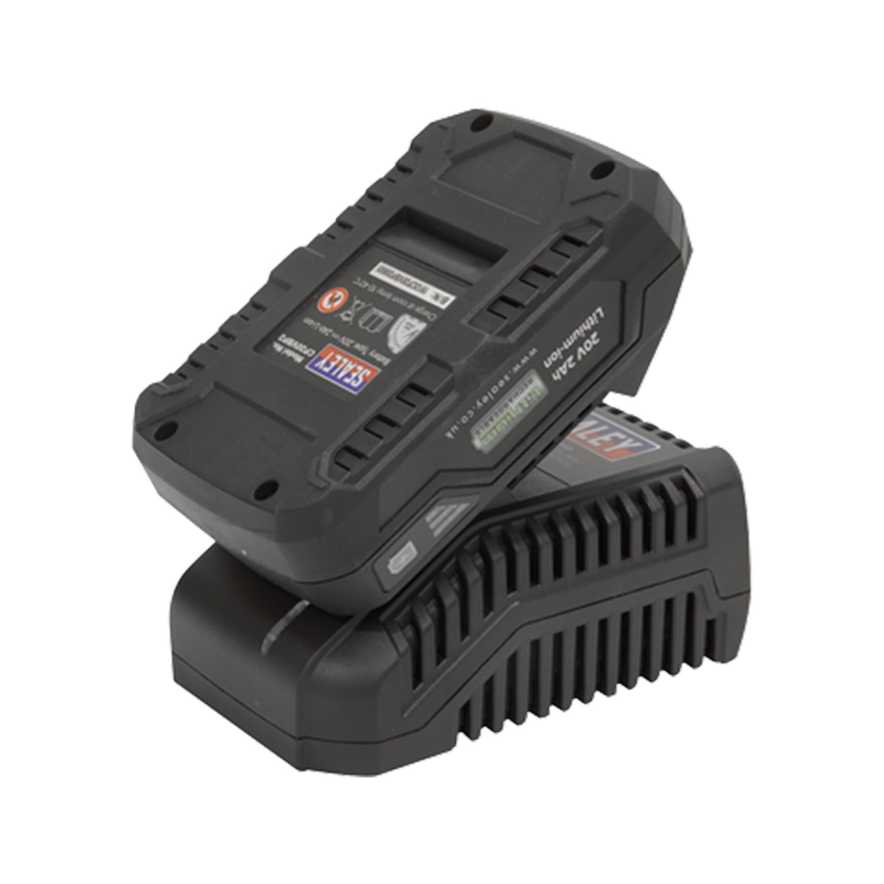 Sealey Cordless Orbital Palm Sander Kit 125mm 20V 2Ah SV20 Series