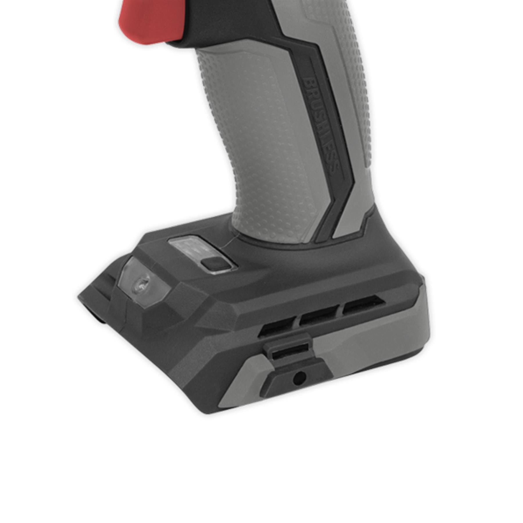 Sealey Brushless Impact Driver 20V 1/4"Hex 200Nm - Body Only