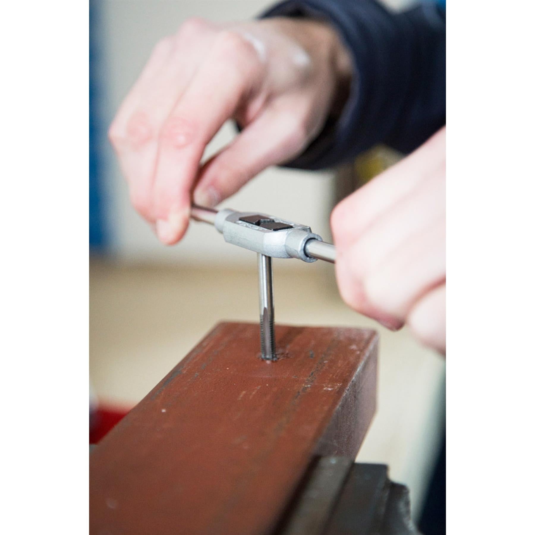 BlueSpot 15Pc Tap and Drill Bit Set Metric M3 - M12 Drills Thread Cutter