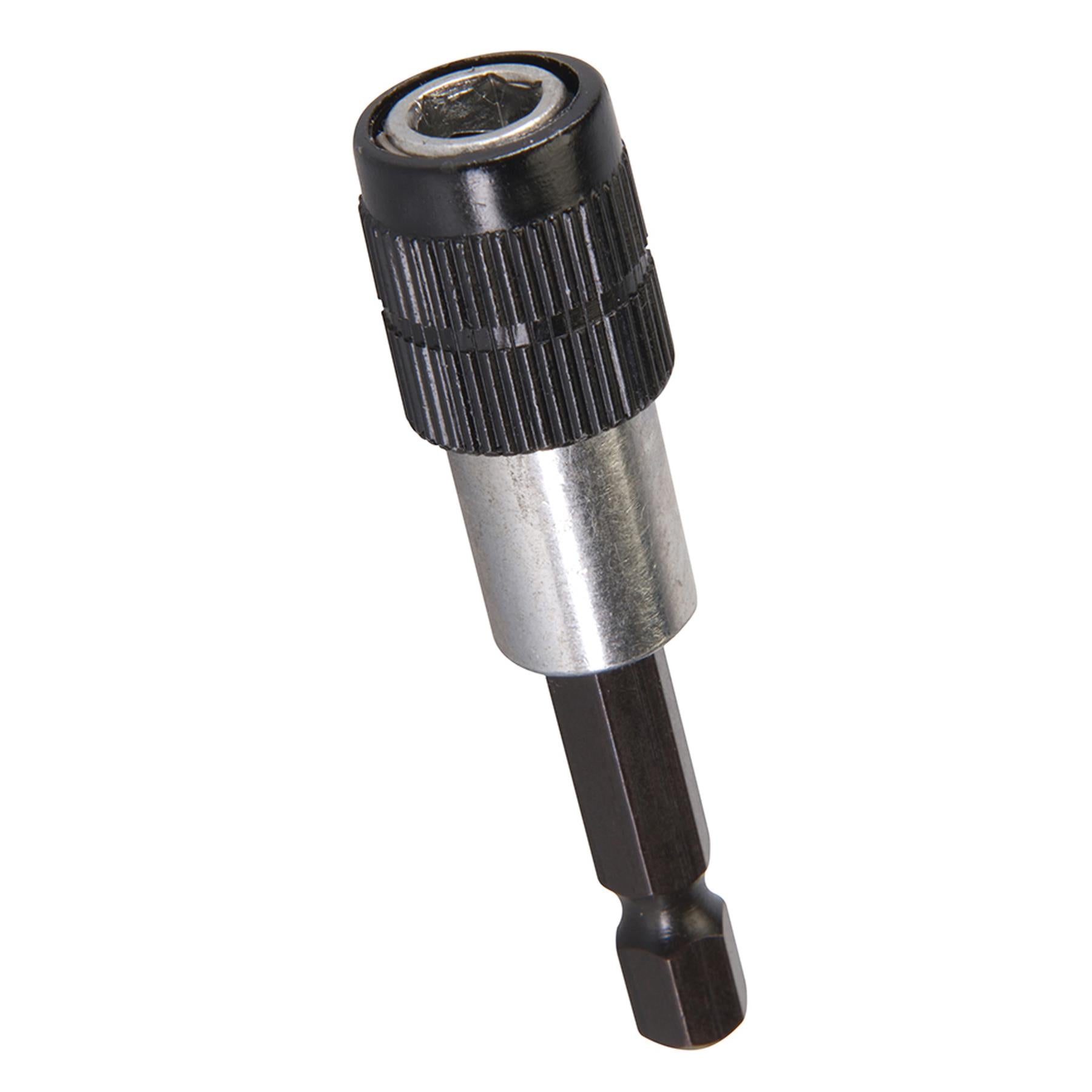 Magnetic Quick Release Bit Holder65mm 1/4" Hex Knurled Magnetic Slip Ring Socket