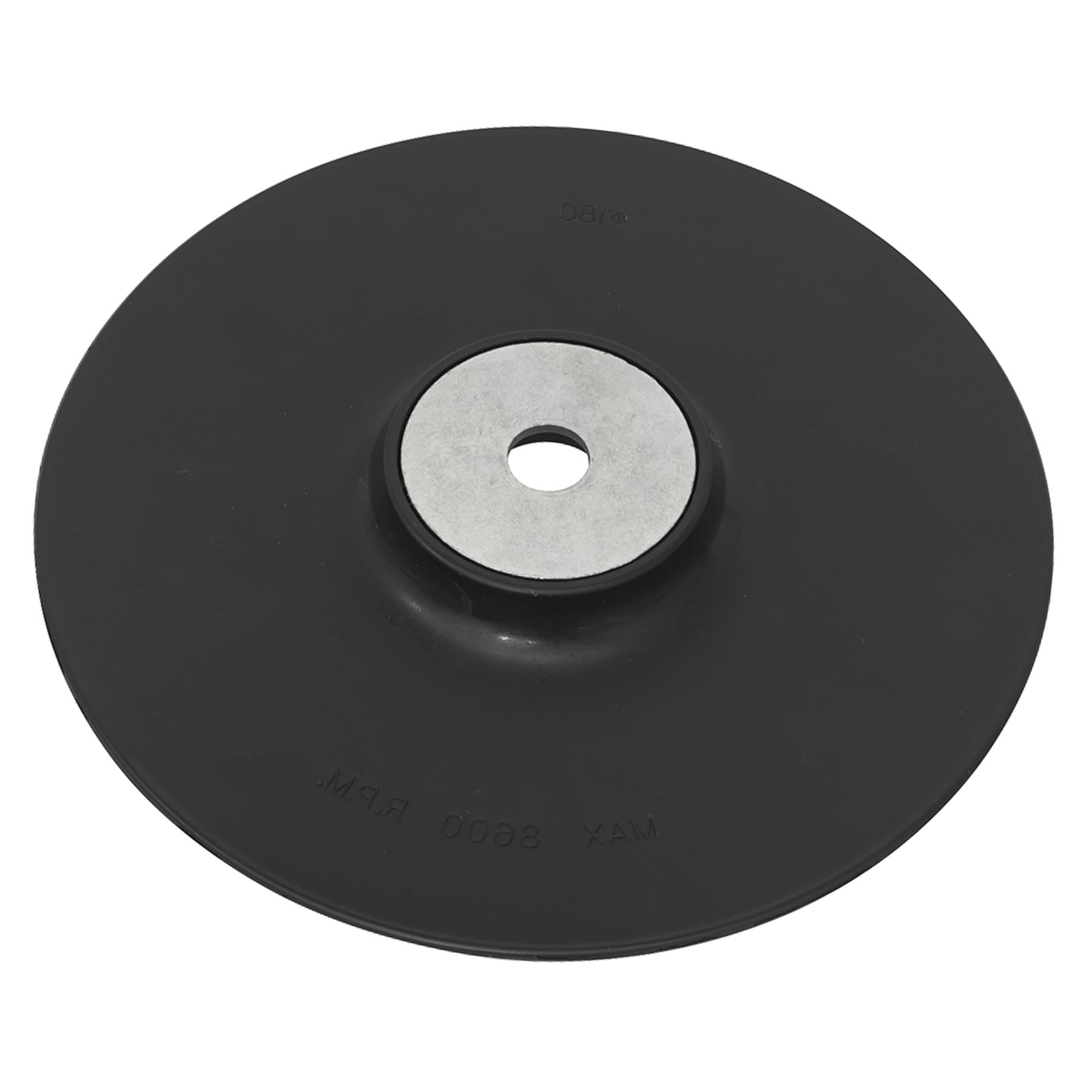 Sealey Rubber Backing Pad �180mm - M14 x 2mm