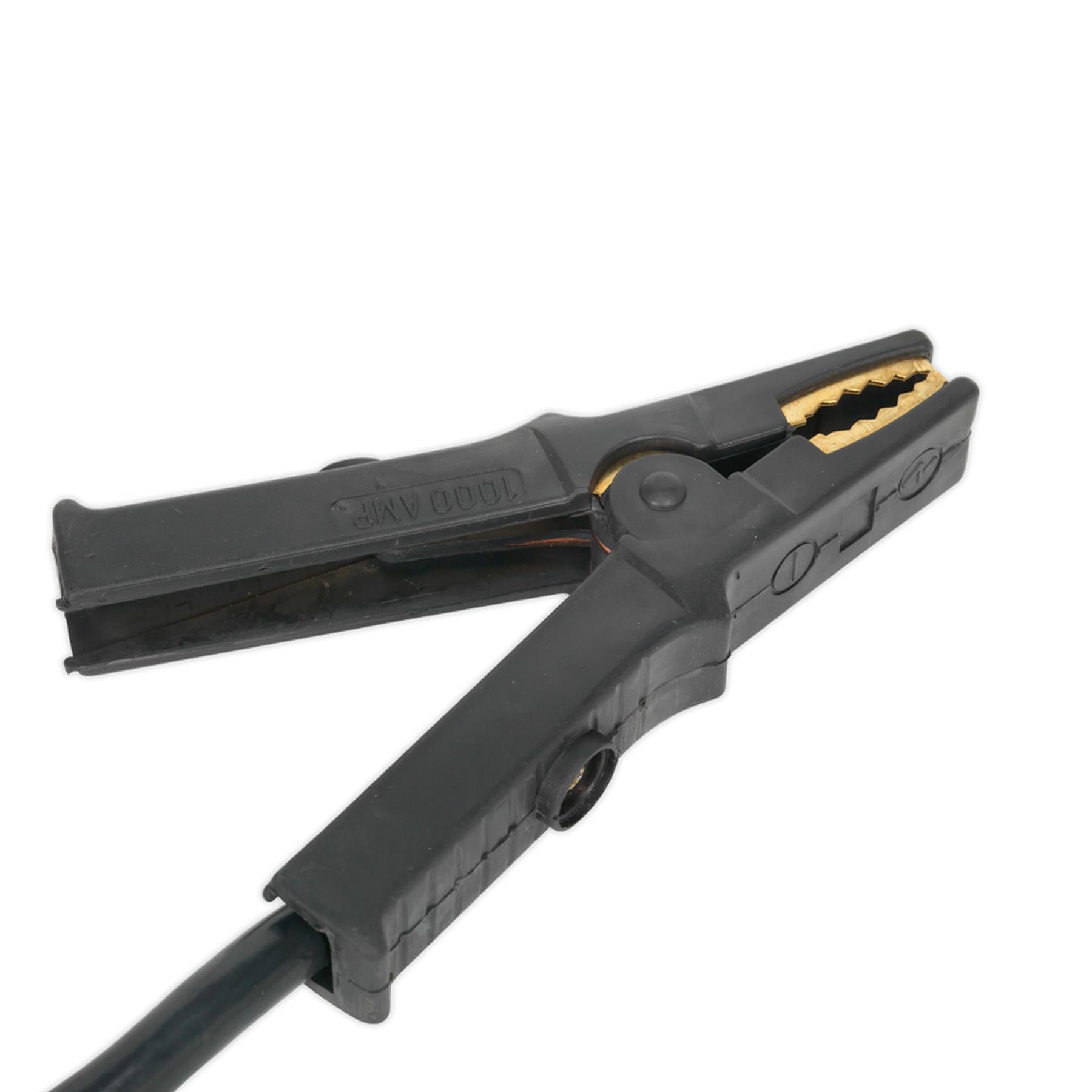 Sealey Heavy-Duty Booster Cables 40mm x 5m 600A Aluminium Cable Power Transfer