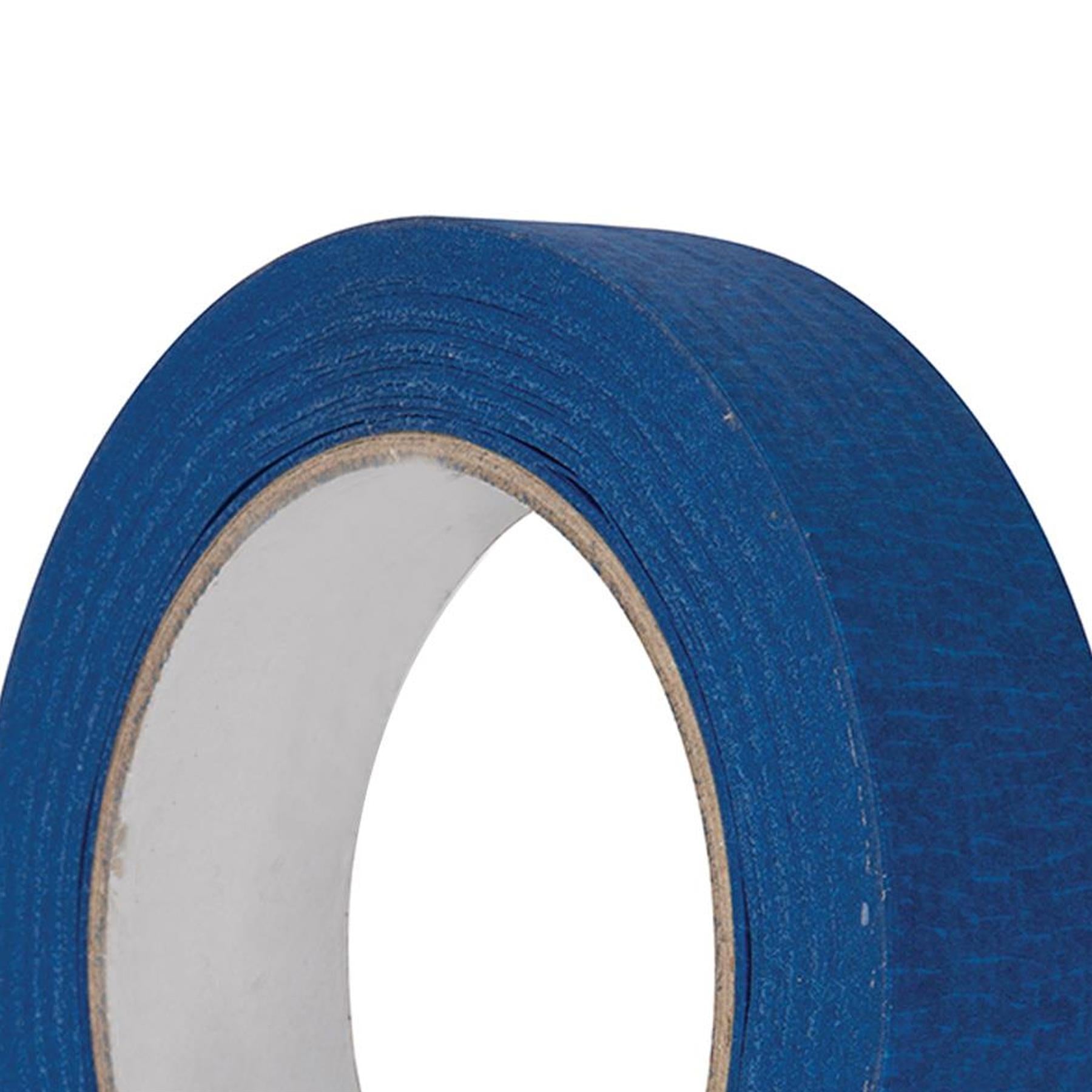 Blue Masking Tape Clean Peel UV Resistant Painters/Decorators 24mm x 50m