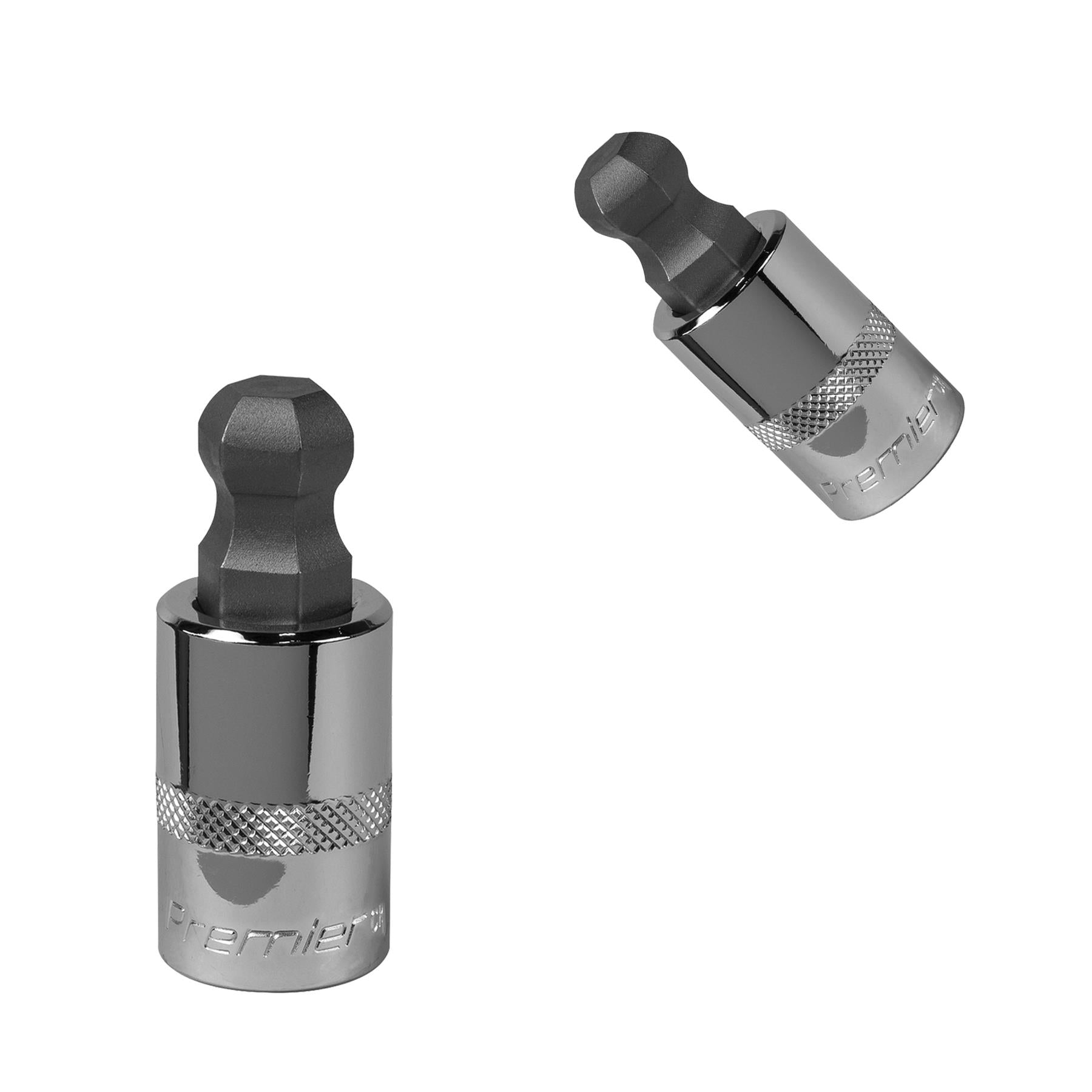Sealey Ball-End Hex Socket Bit 14mm 1/2"Sq Drive Chrome Vanadium Steel