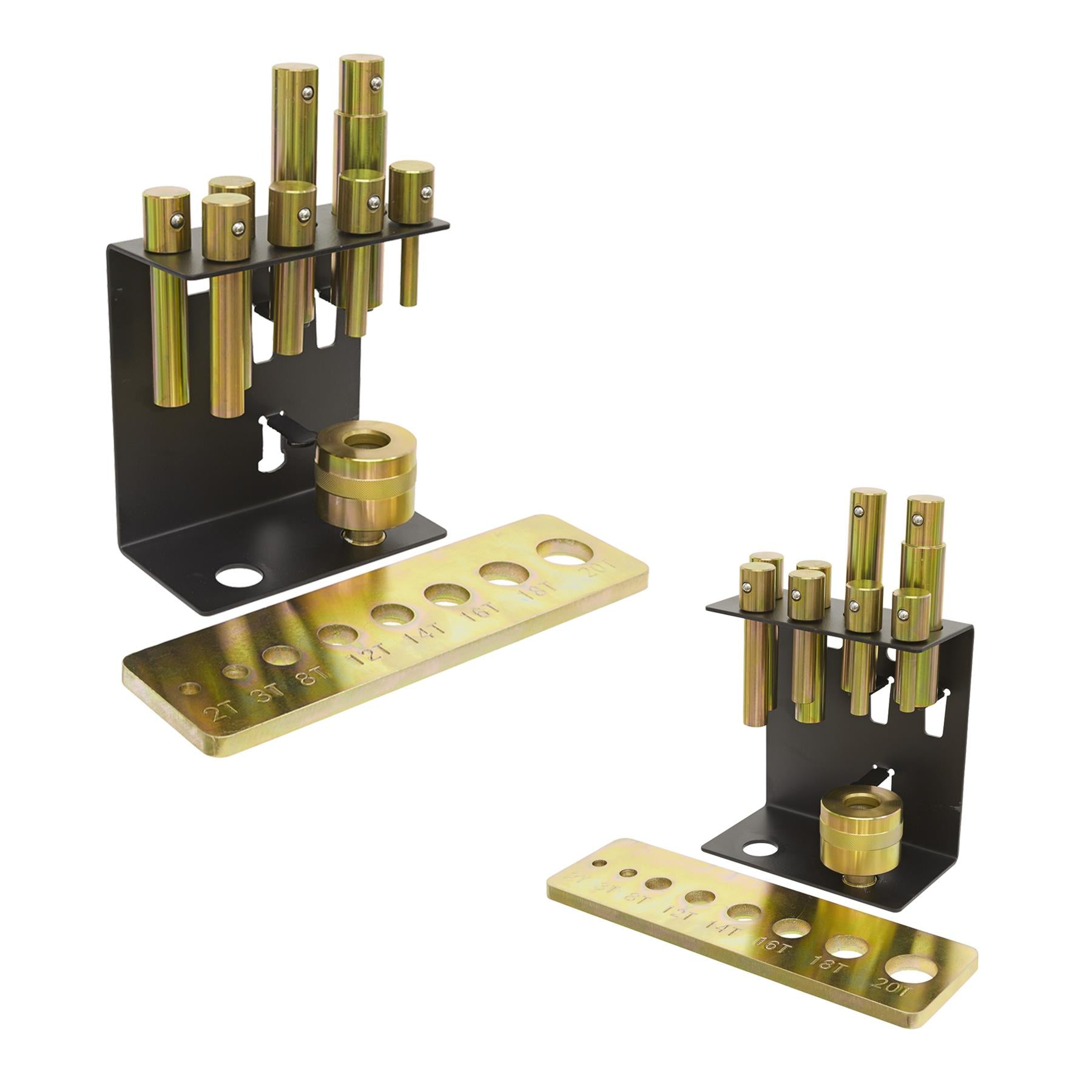 Sealey Press Pin Set 8pc 2-20tonne Capacity Ram Adaptor