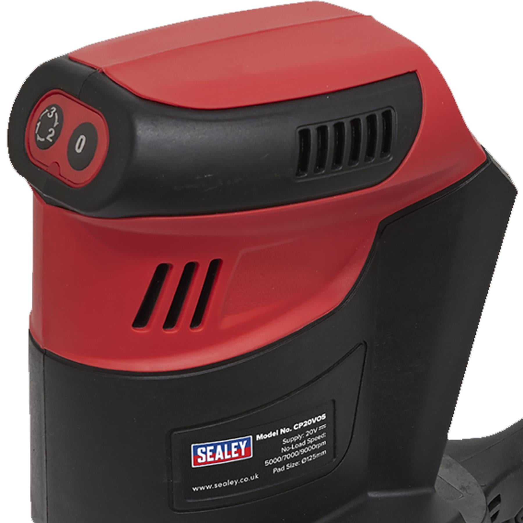 Sealey Orbital Palm Sander 20V 125mm - Body Only