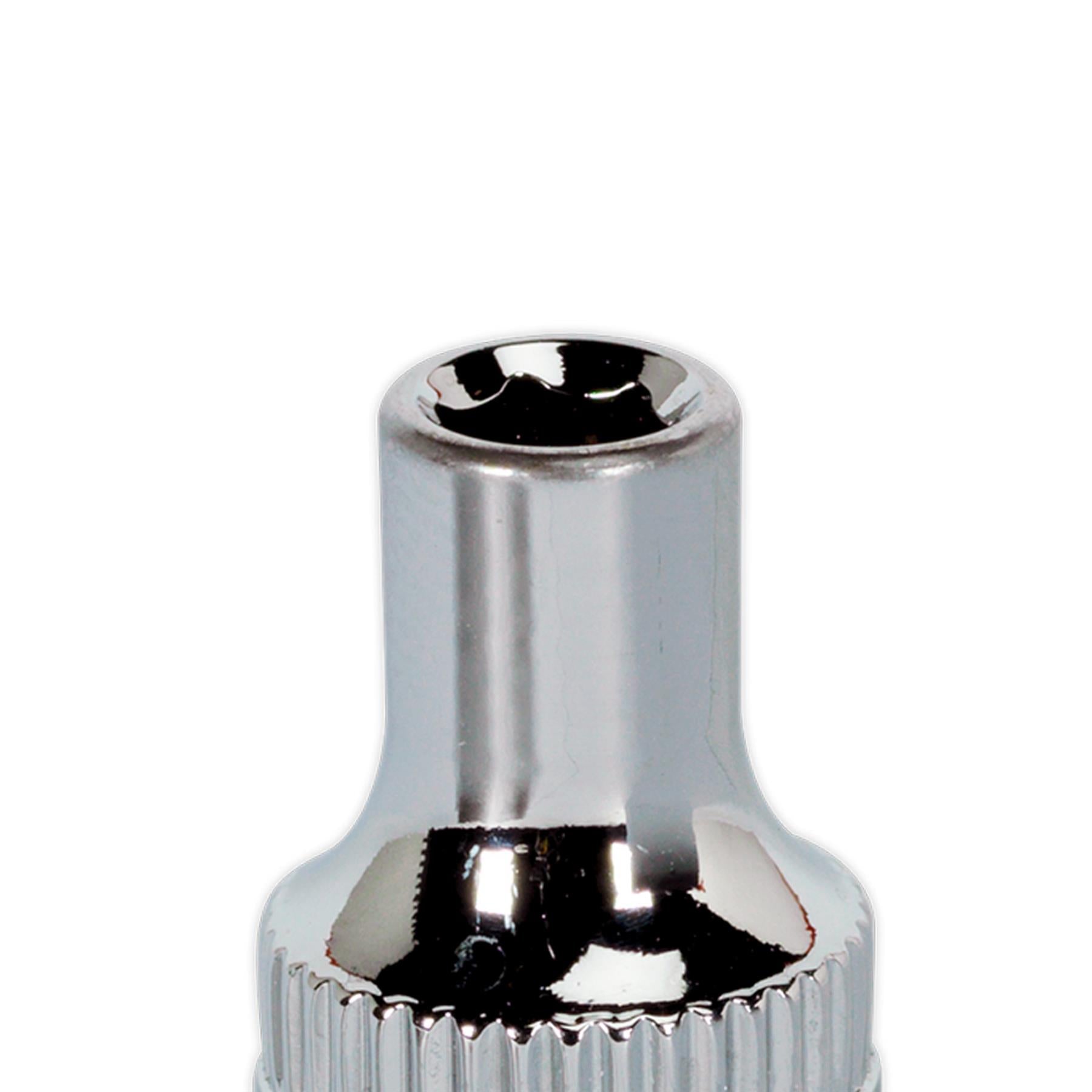 Sealey WallDrive Socket 4mm 1/4"Sq Drive Fully Polished