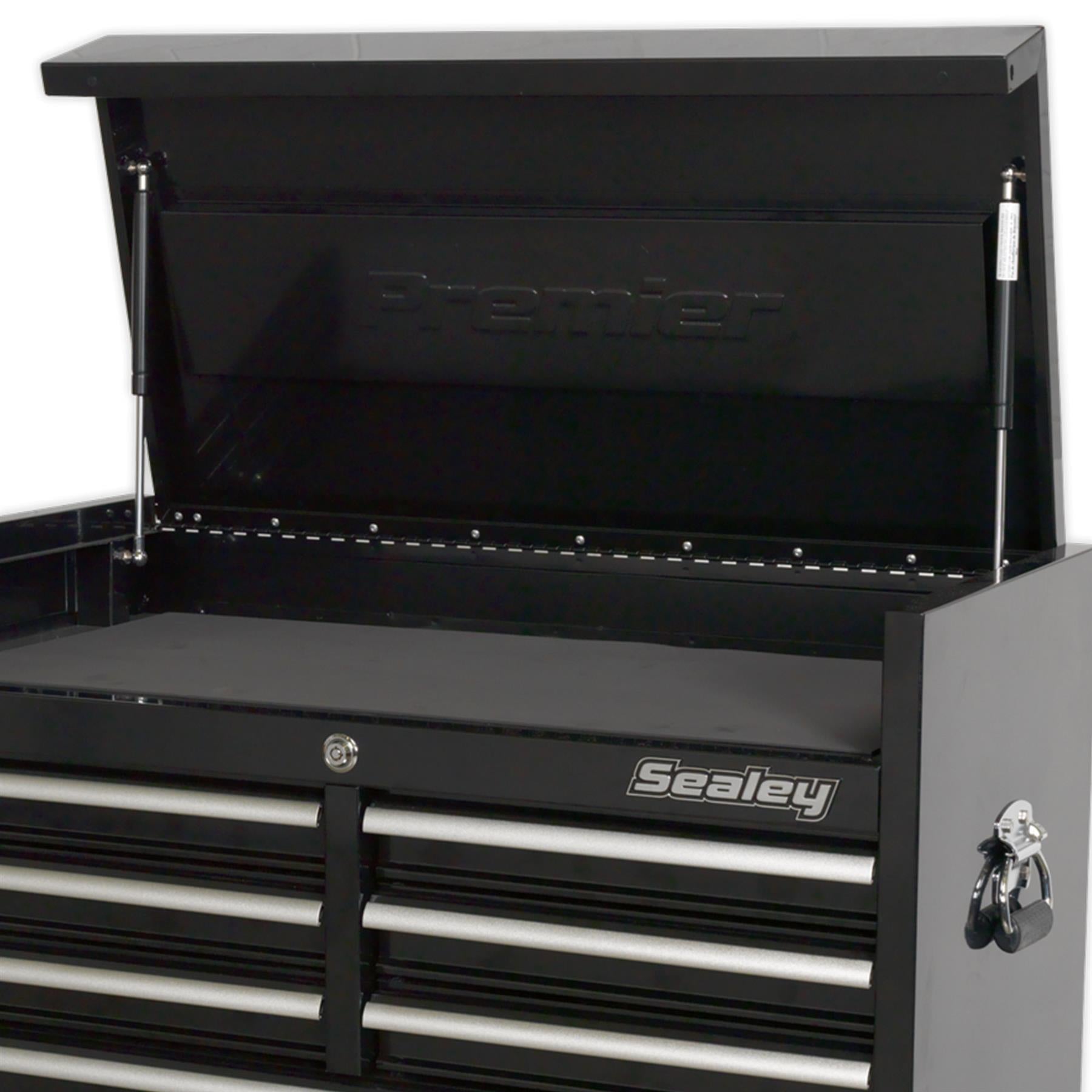 Sealey Topchest 8 Drawer 915mm Heavy-Duty Black