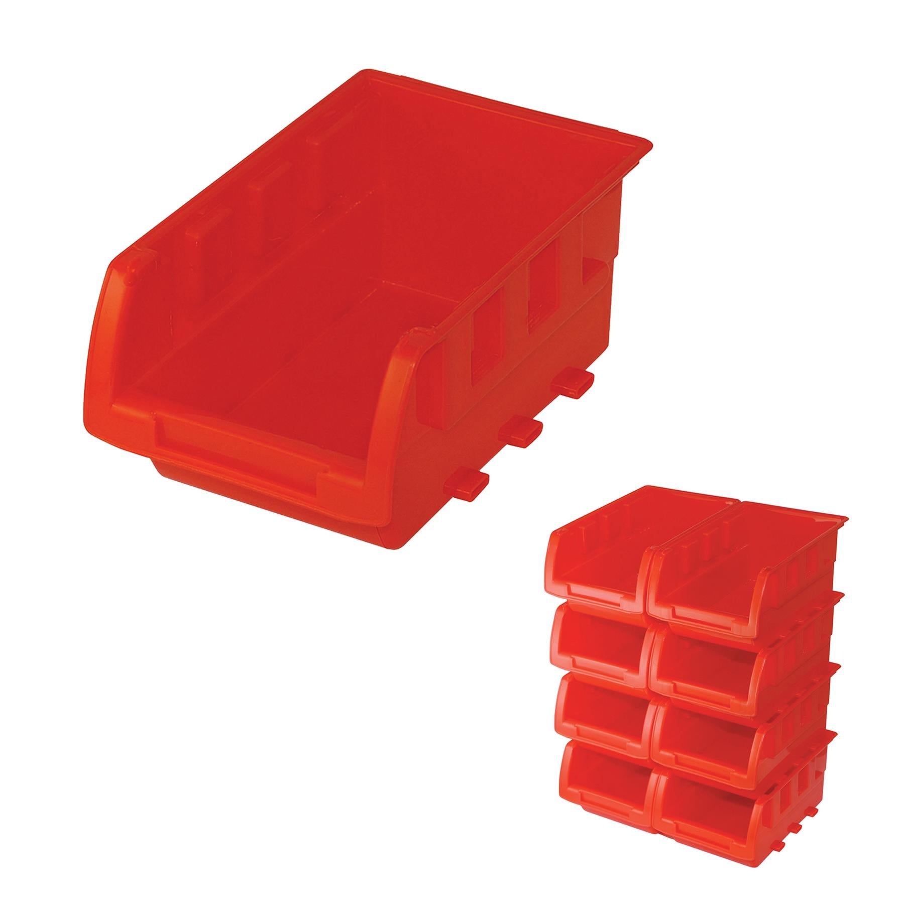 8Pce Stacking Boxes Set - 165 X 105 X 75mm