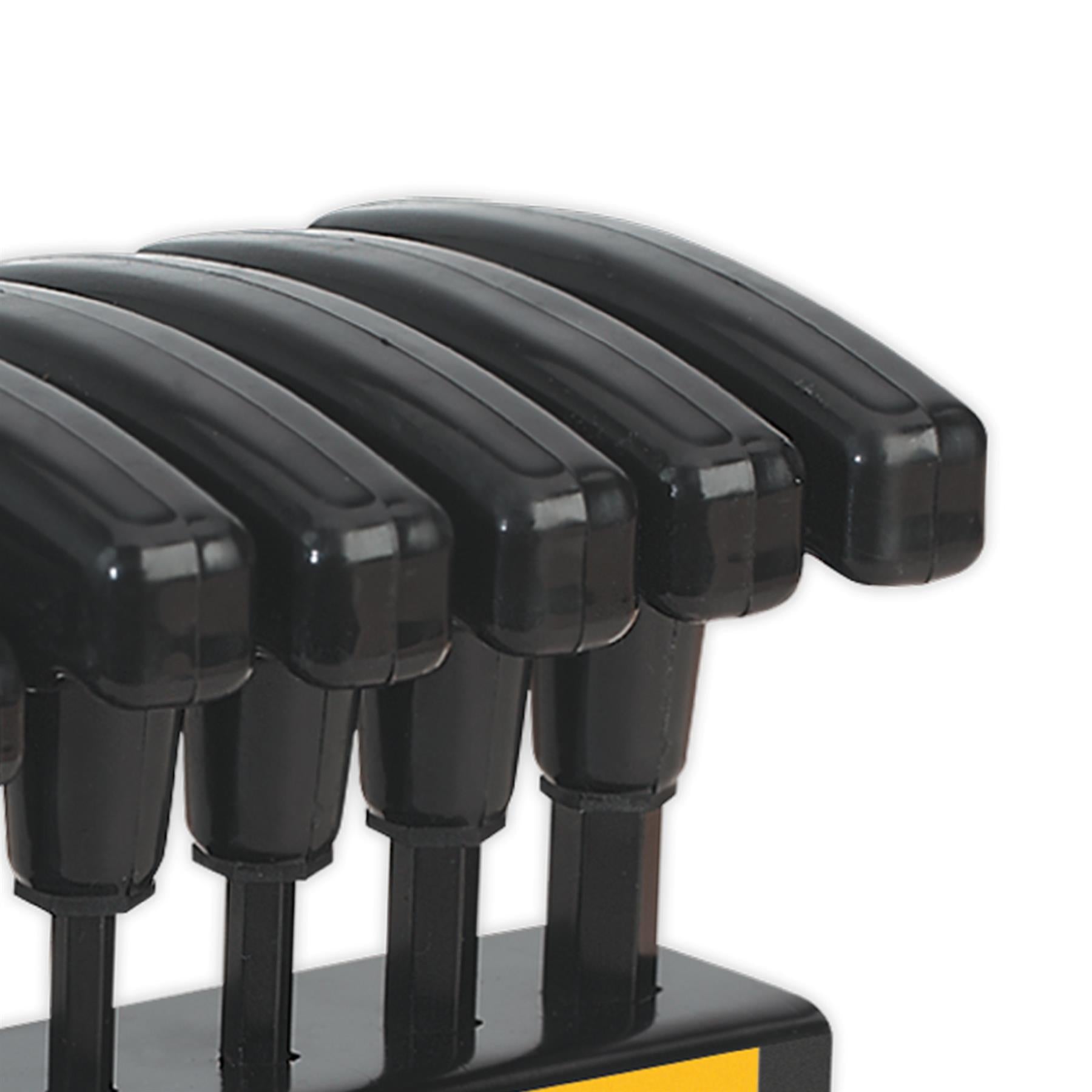 Sealey Hex Key Set 10pc T-Handle - Metric