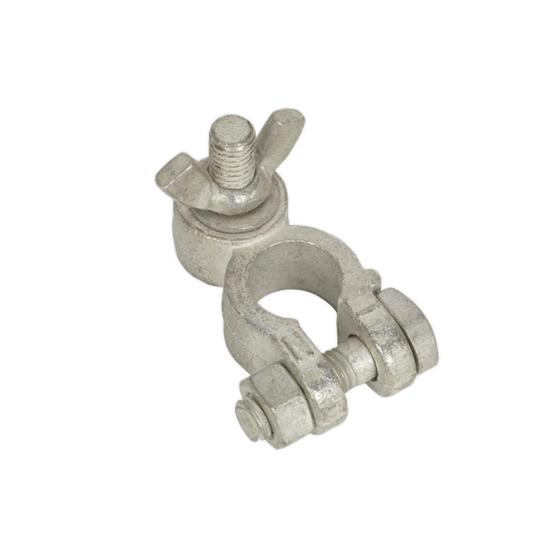 Sealey Battery Terminal - Post,Washer & Wing Nut 24V Neg Pk of 5