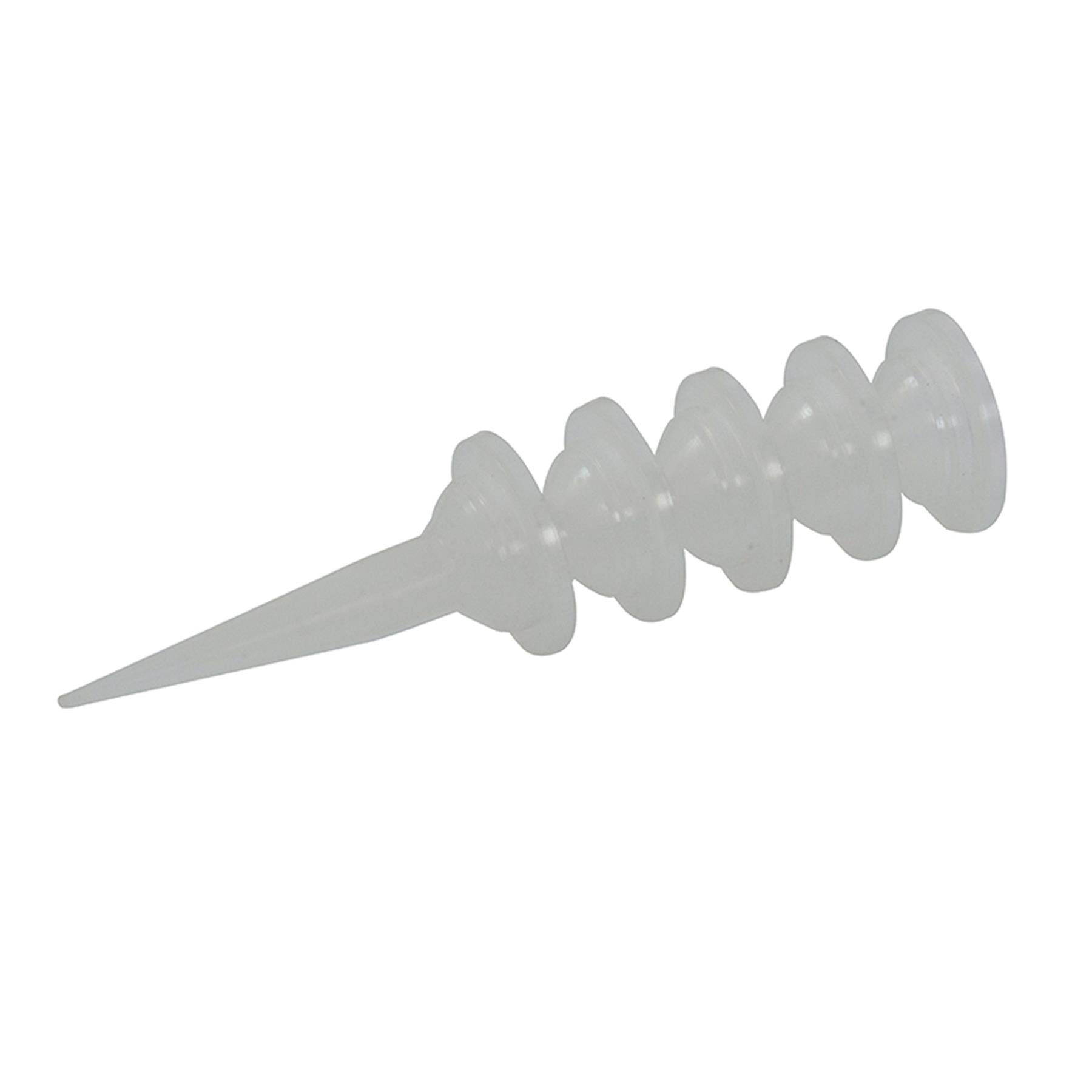 10Pk Silicone Sausage Gun Nozzles for use with the Silicone Sausage Combi Gun