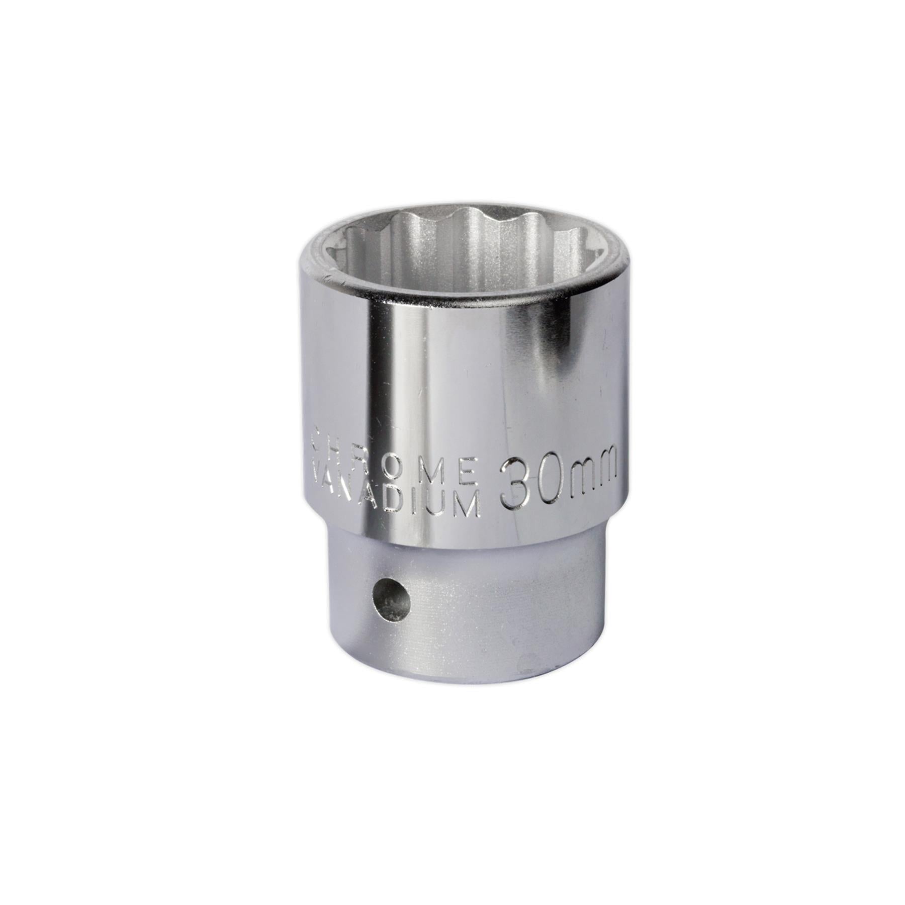 Sealey WallDrive Socket 30mm 3/4"Sq Drive