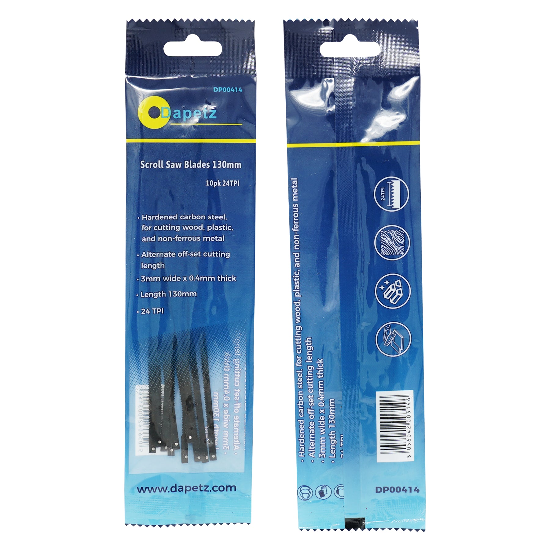 10 Pc Scroll Saw Blades