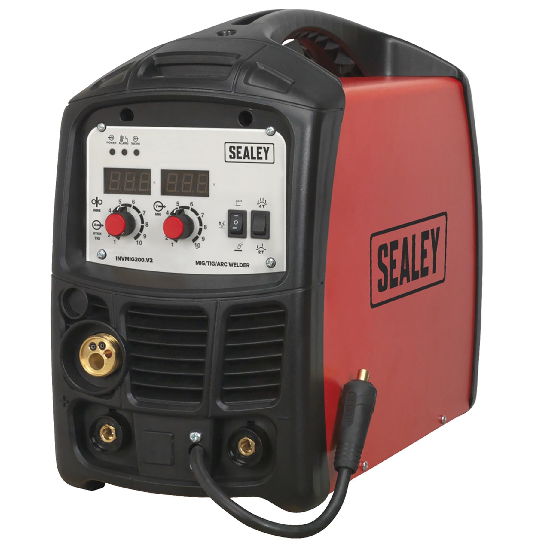 Sealey Inverter Welder MIG, TIG & MMA 200A Stainless steel, cooper, nickel,