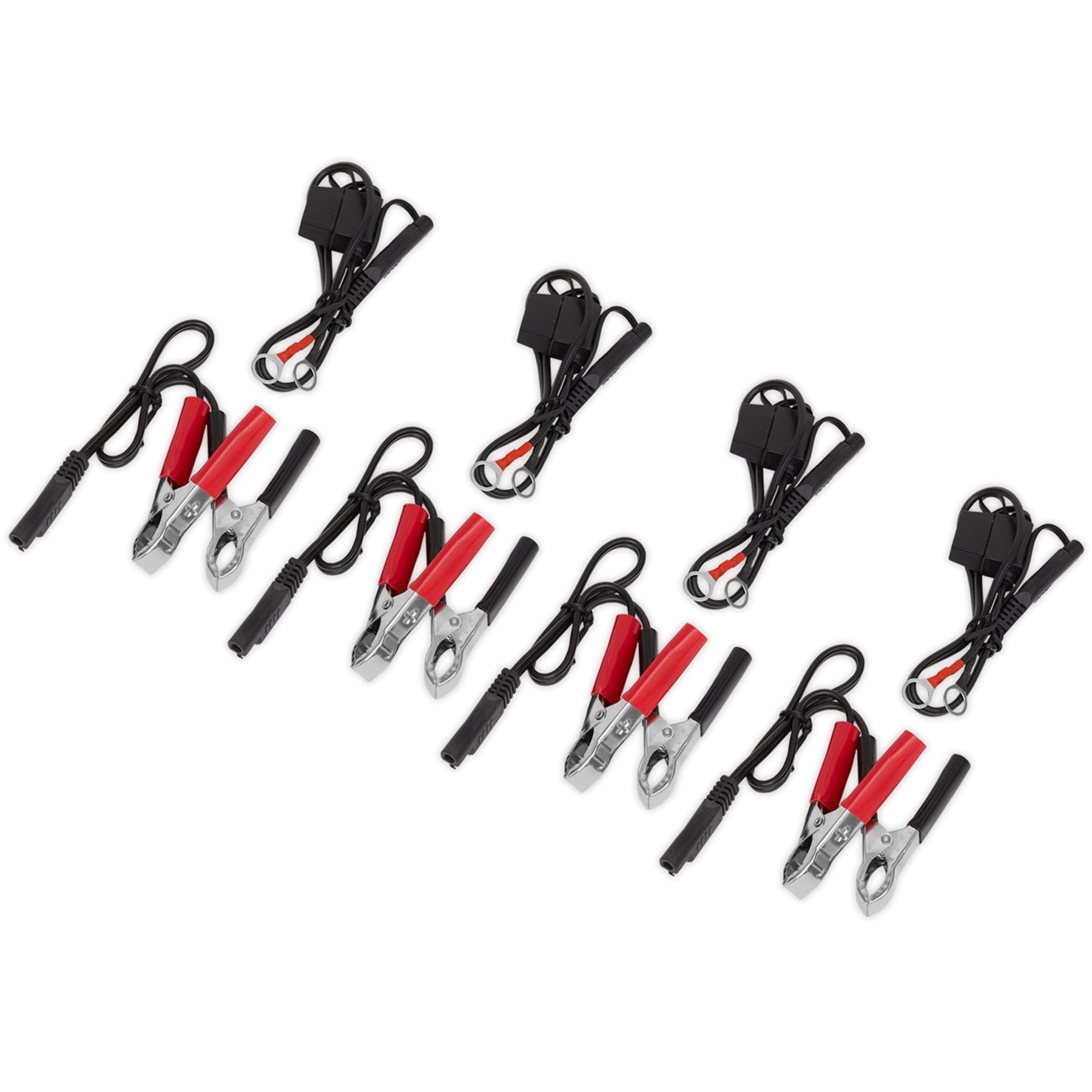 Sealey Four Bank 6/12V 8Amp (4 x 2A) Auto Maintenance Charger