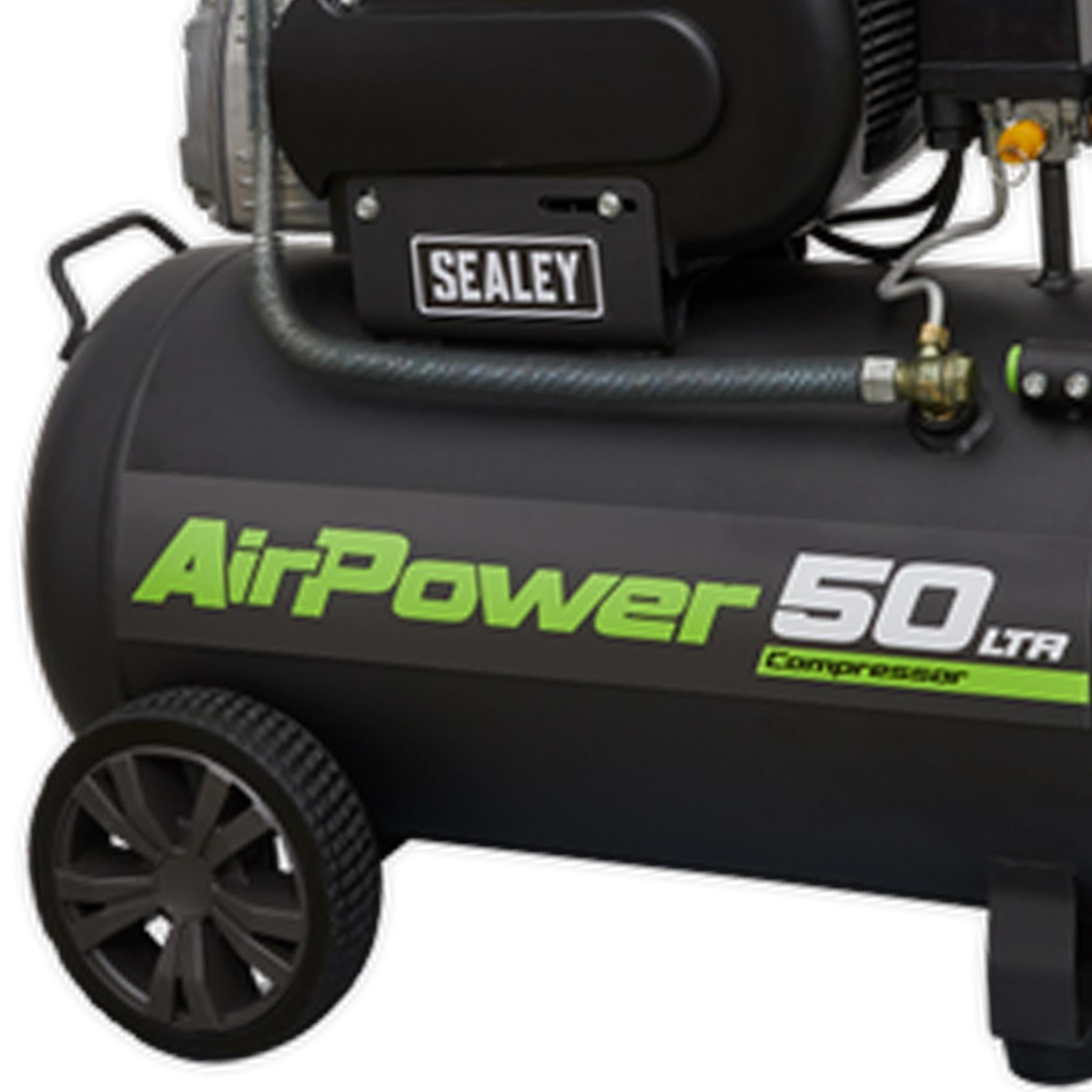 Sealey SAC5020E Compressor 50L Direct Drive 2hp 116psi (8bar) 230V