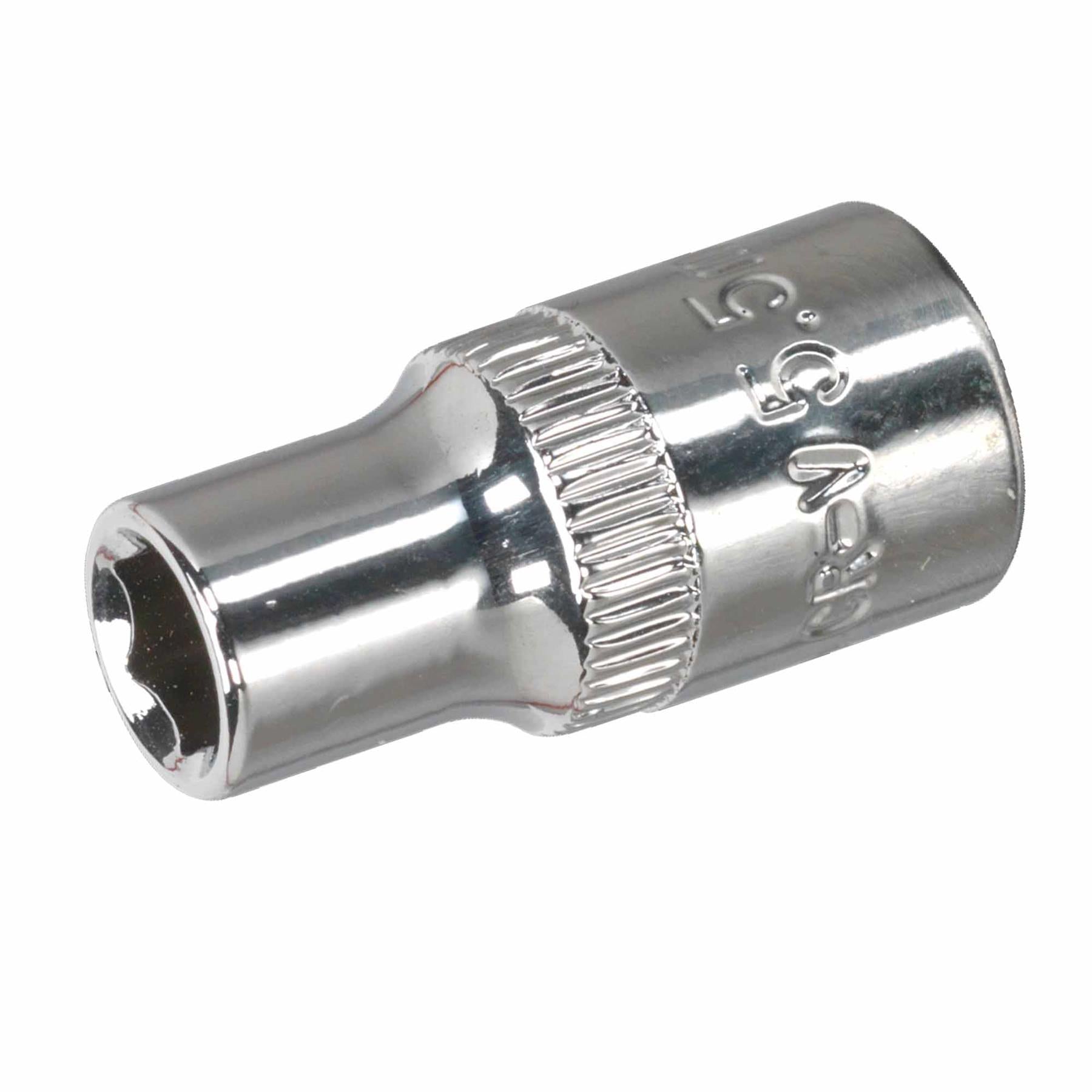 WallDrive Socket 5.5mm 1/4"Sq Drive Fully Polished. Sealey