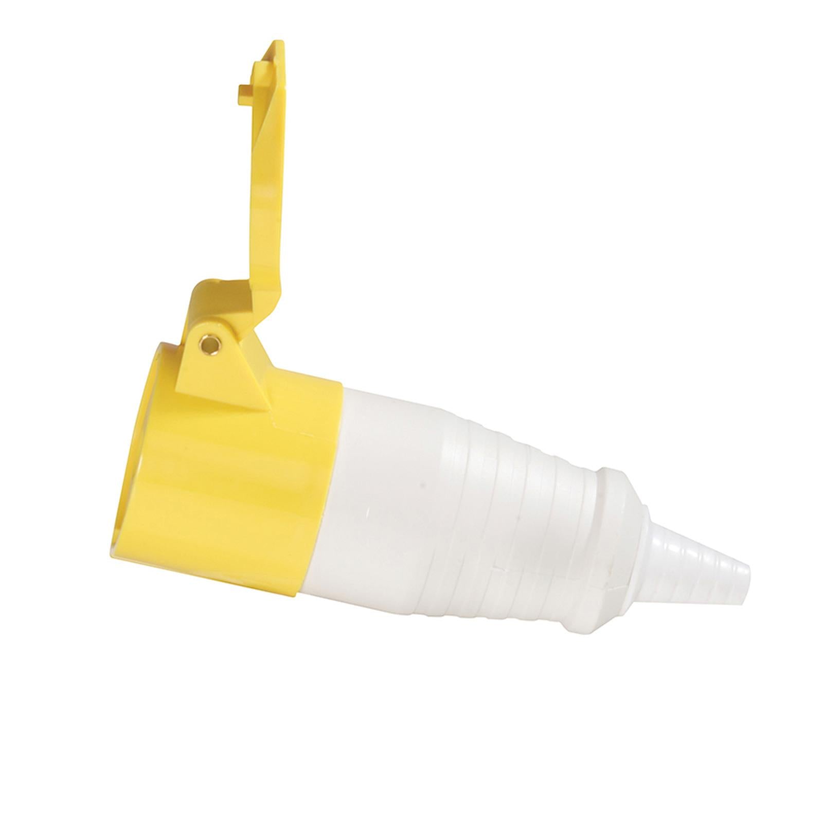 16A Industrial Female Electrical Plug Socket 110V 16 Amp Impact-Resistant