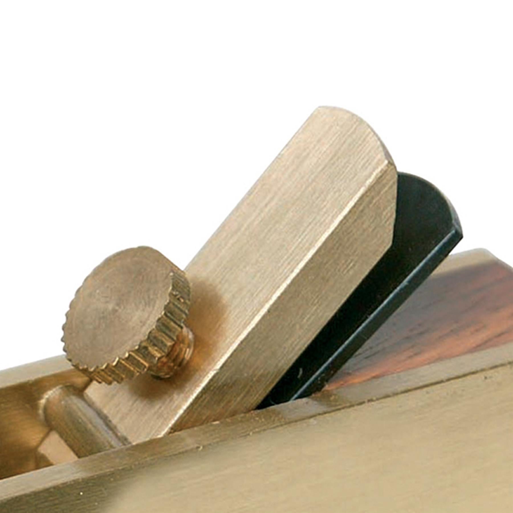 72mm BRASS & ROSEWOOD Mini Block Plane - Woodwork Carpentry Precise Planer