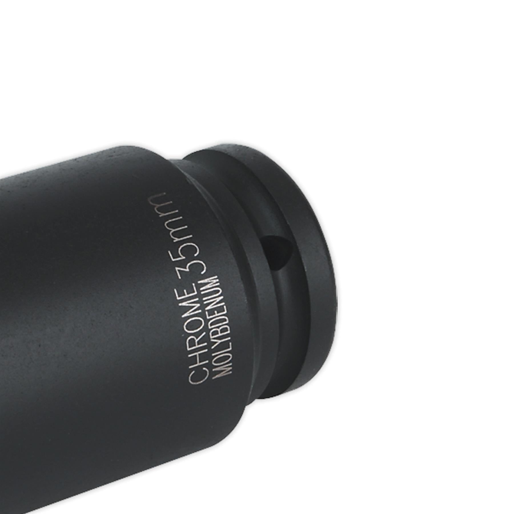 Sealey Impact Socket 35mm Deep 3/4"Sq Drive