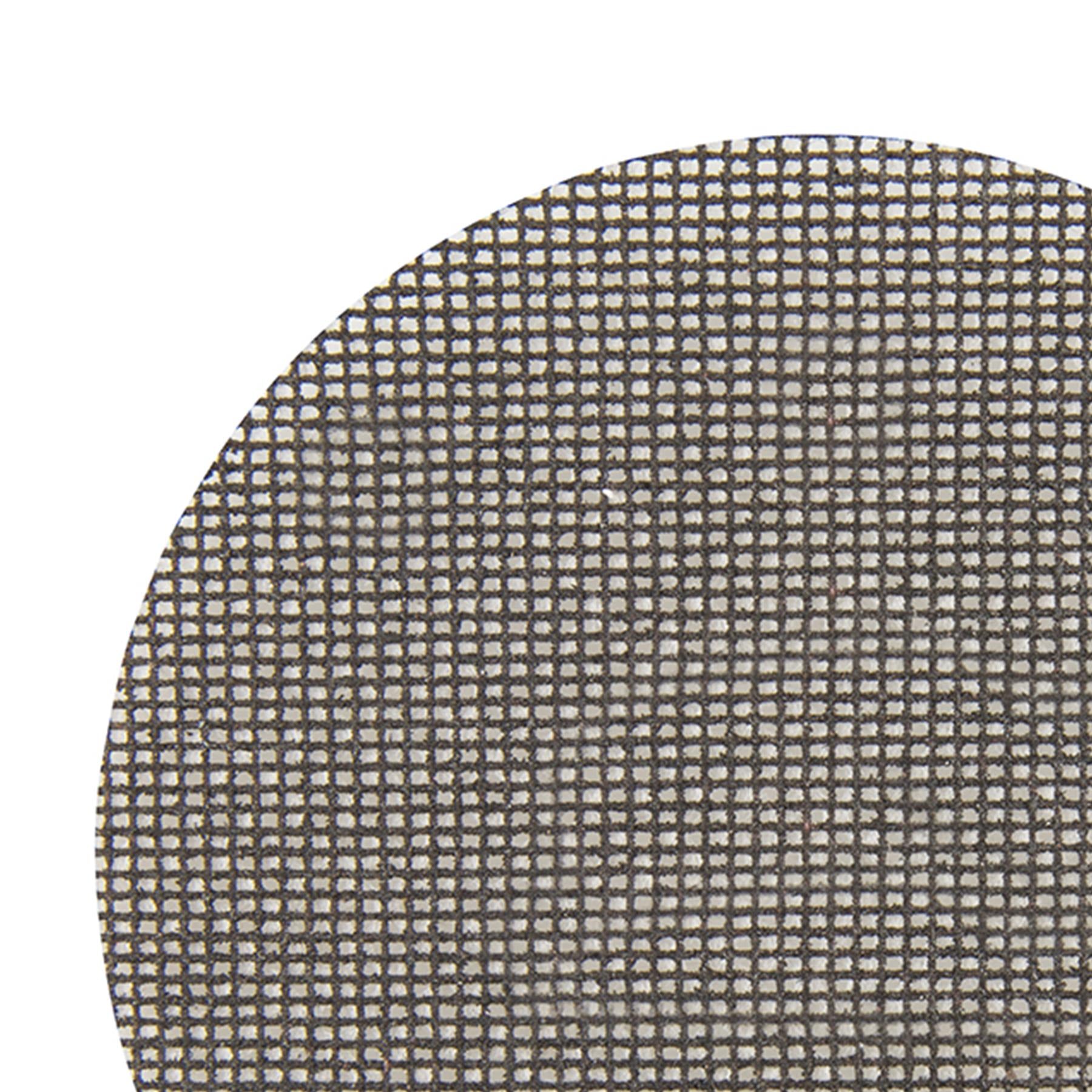 10pc MESH Sanding Discs Hook & Loop Paper 225mm 180 Grit