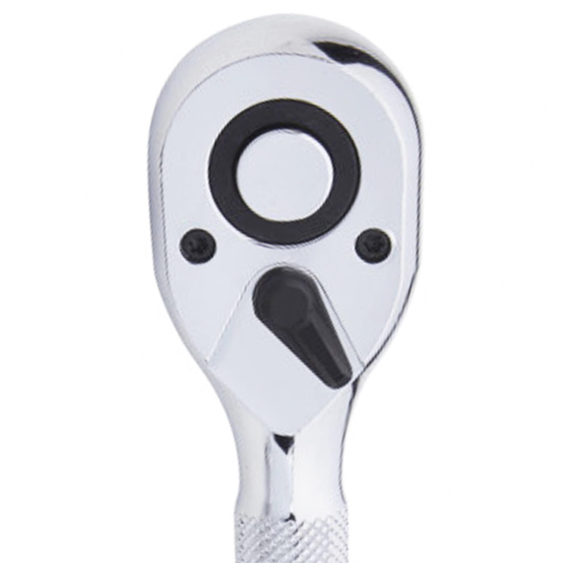 BlueSpot 3pc Stubby Ratchet Handle Set 1/4" 3/8" 1/2" Short Socket Wrenches