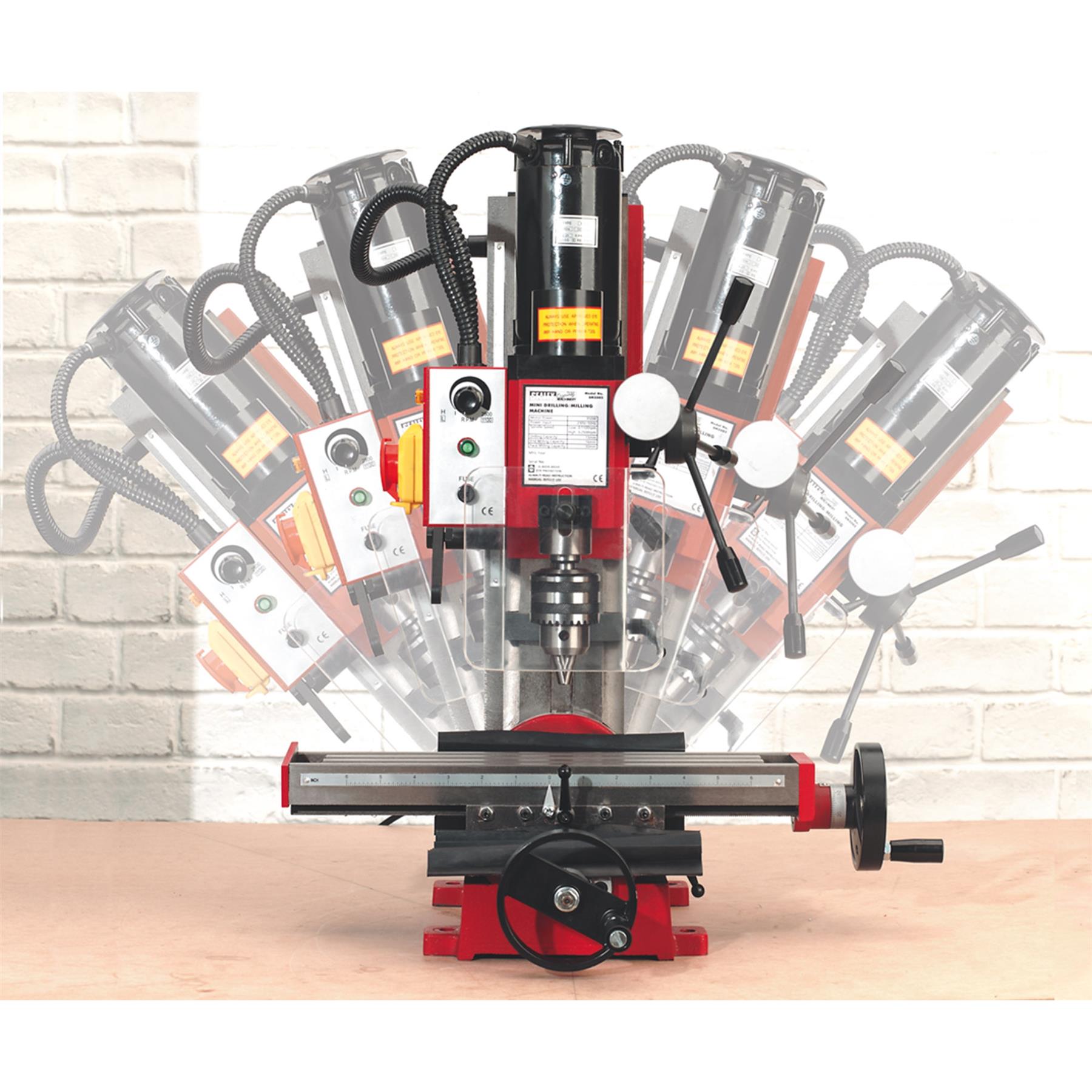 Sealey Mini Drilling & Milling Machine Garage Workshop DIY