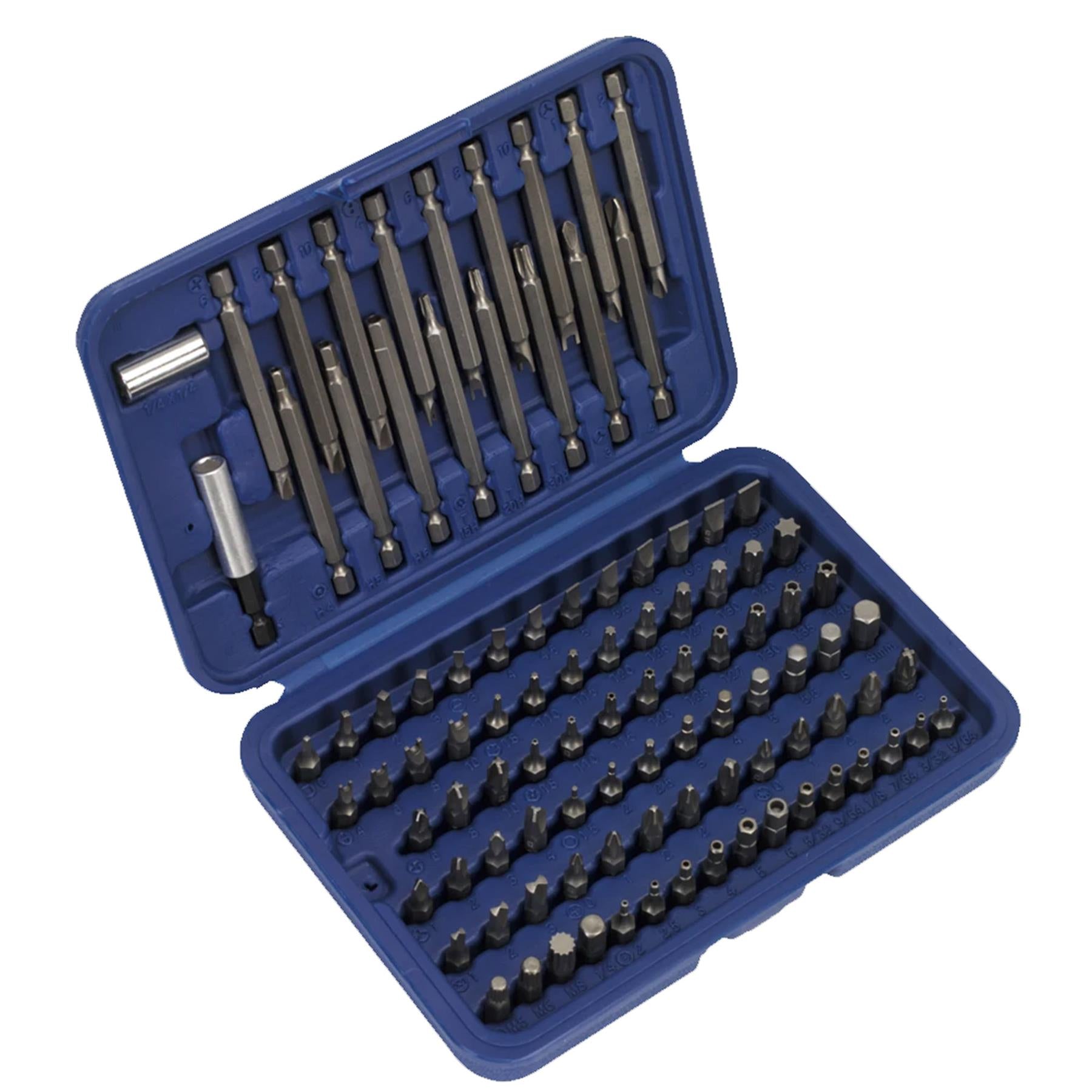 Sealey Power Tool/Security Bit Set 99pc Long & Short