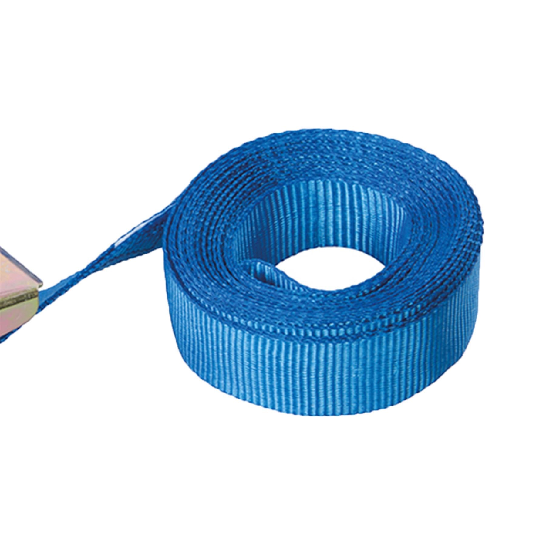 2Pk Endless Ratchet Tie-Down Strap - Rated 250Kg Capacity 500Kg Quality