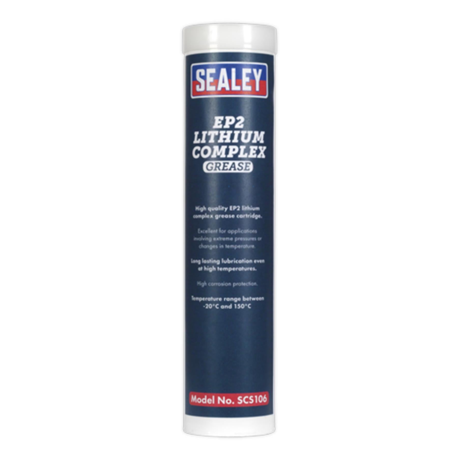 Sealey EP2 Lithium Complex Grease Cartridge 400g
