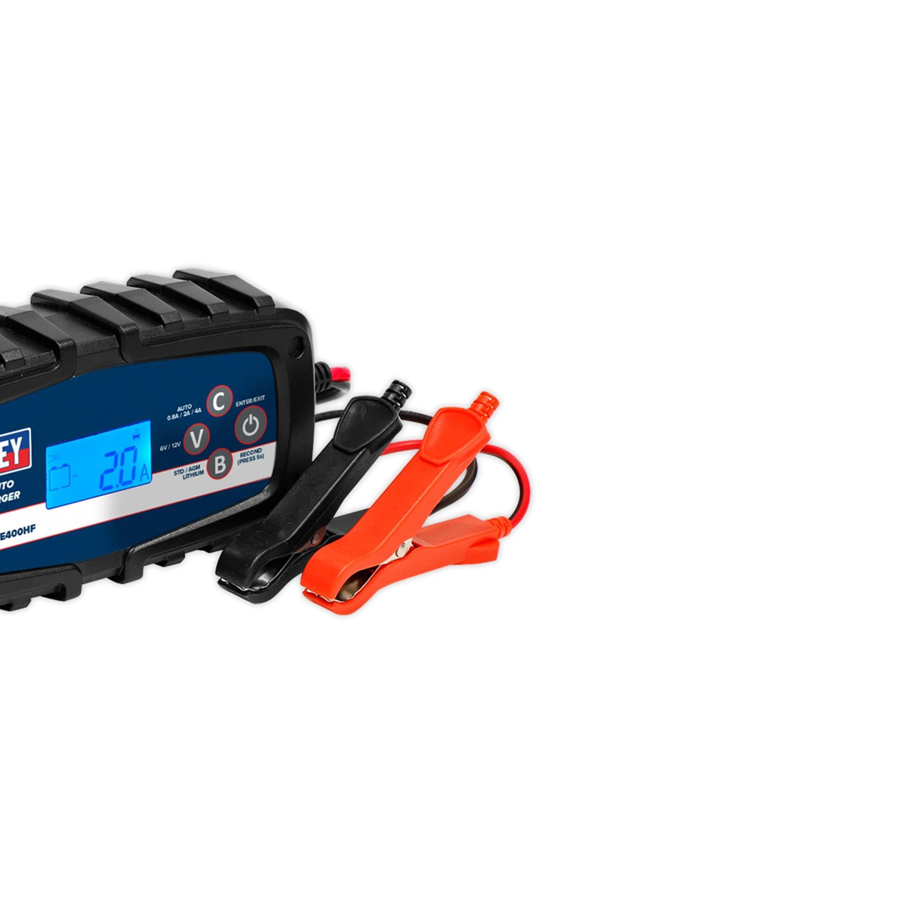Sealey Compact Auto Smart Charger 4A 6/12V