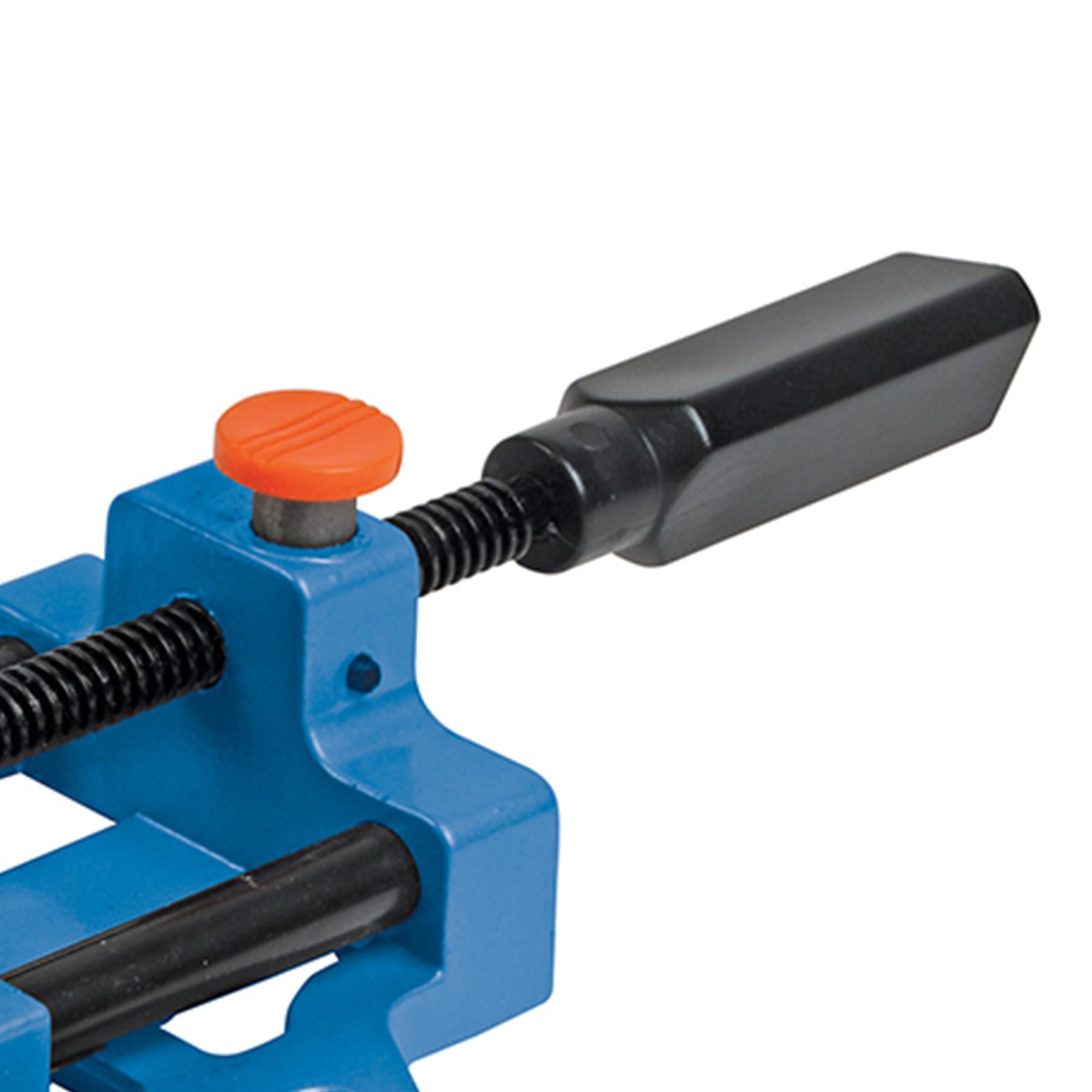 Quick Release Drill Vice 100mm For Drill Stand Or Work Bench Strong Aluminium