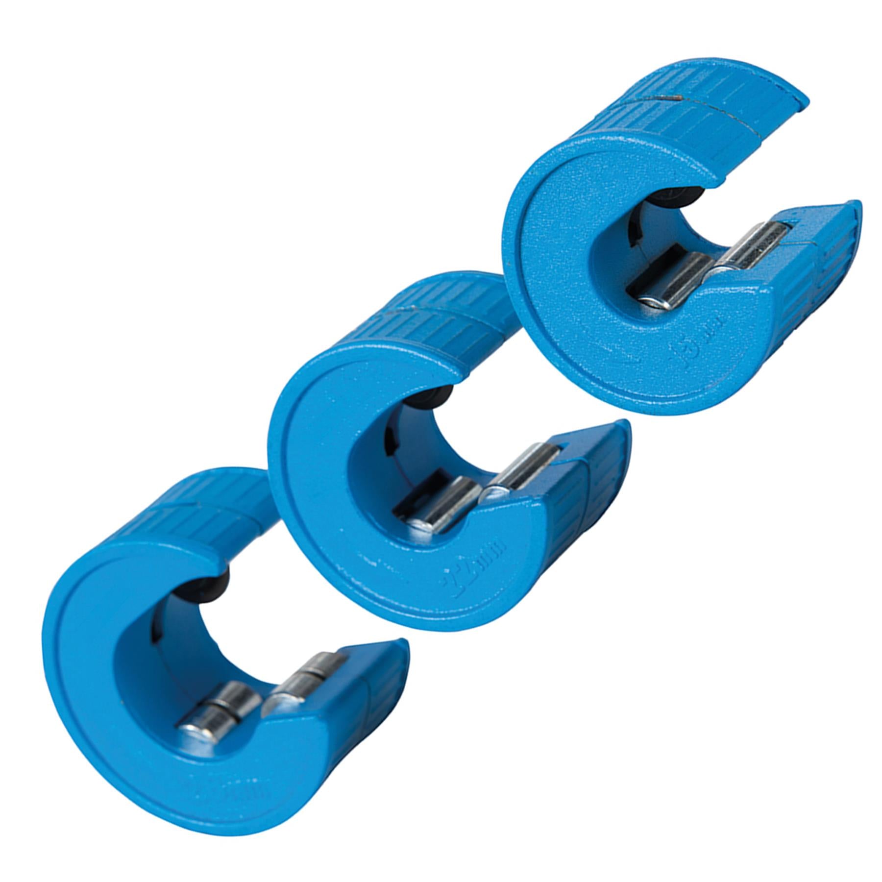 3pc Plumbers Copper Pipe Cutter Set 15mm 22mm & 28mm Plumbing Tube Slice Tools