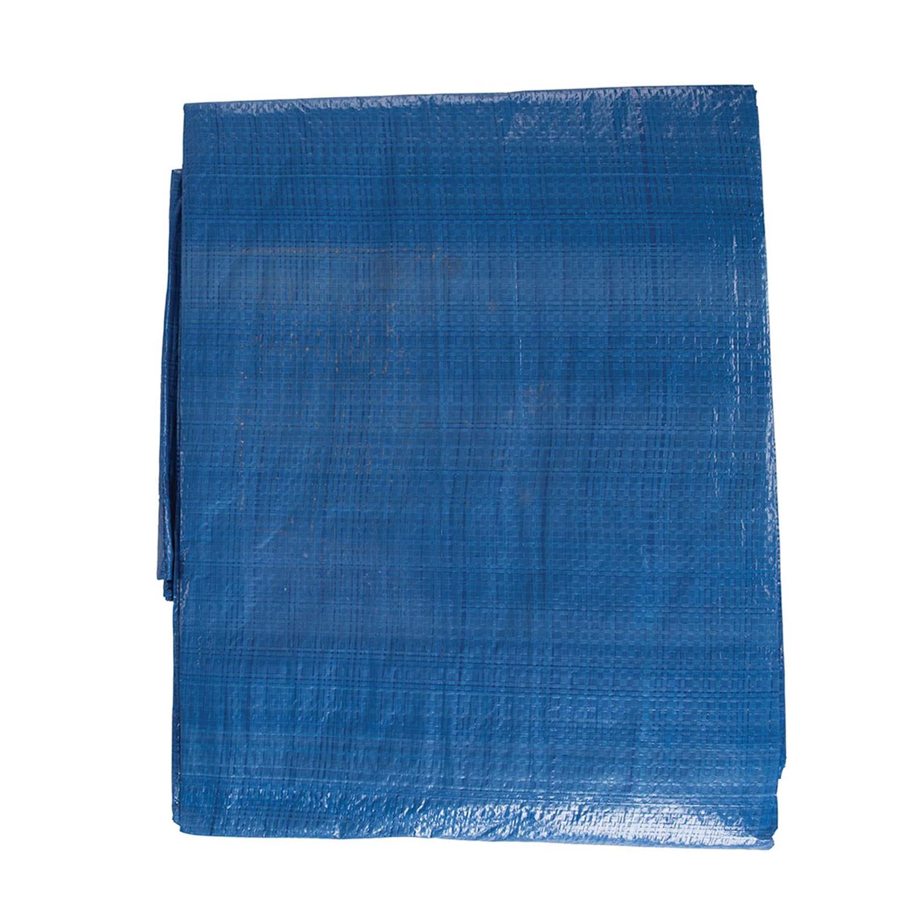 Waterproof Tarpaulin Sheet 6.1Mx9M Heavy Duty Cover Tarp Pvc Tear Proof