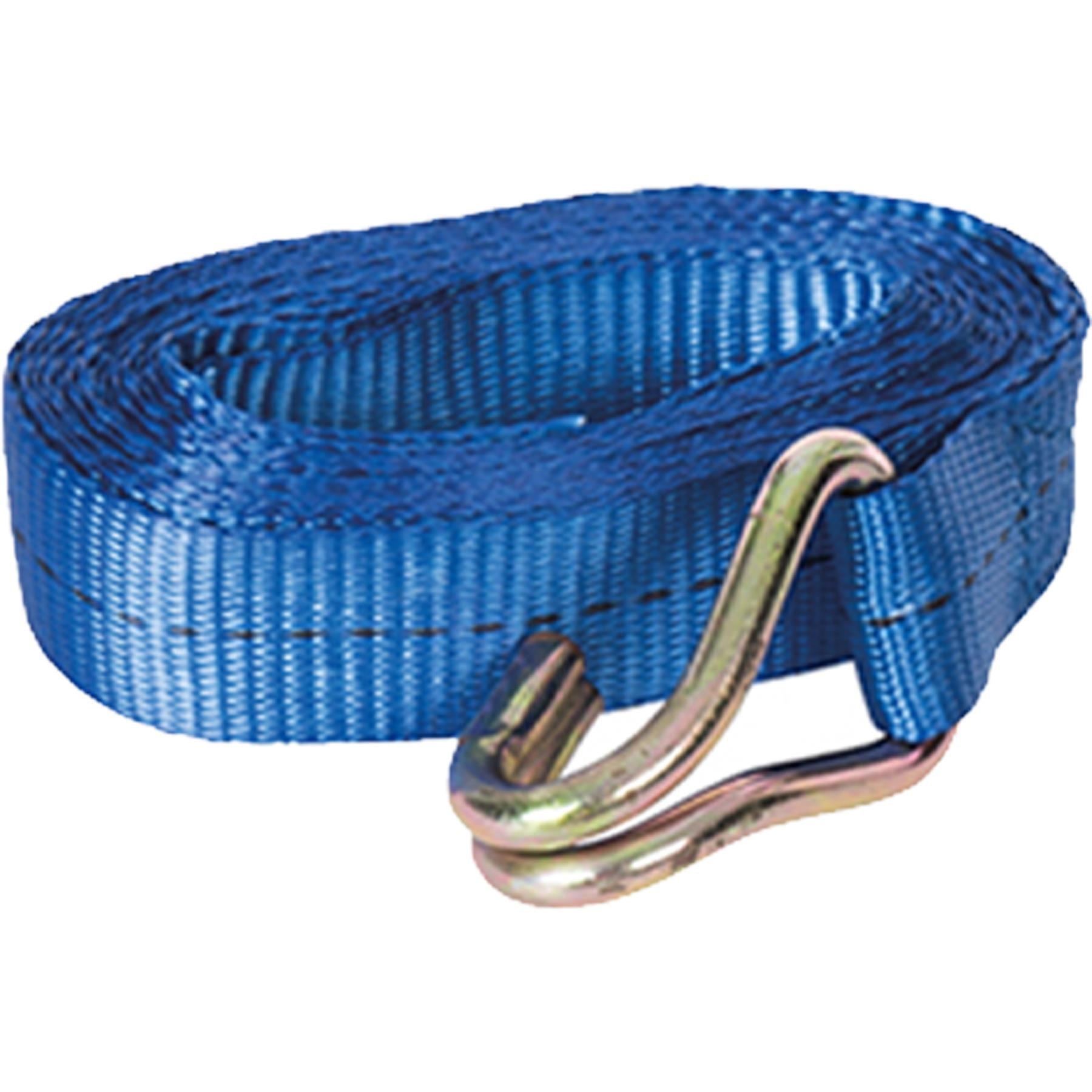 4M X 30mm Heavy Duty Ratchet Tie Down Lashing Strap Cargo Trailer DIY