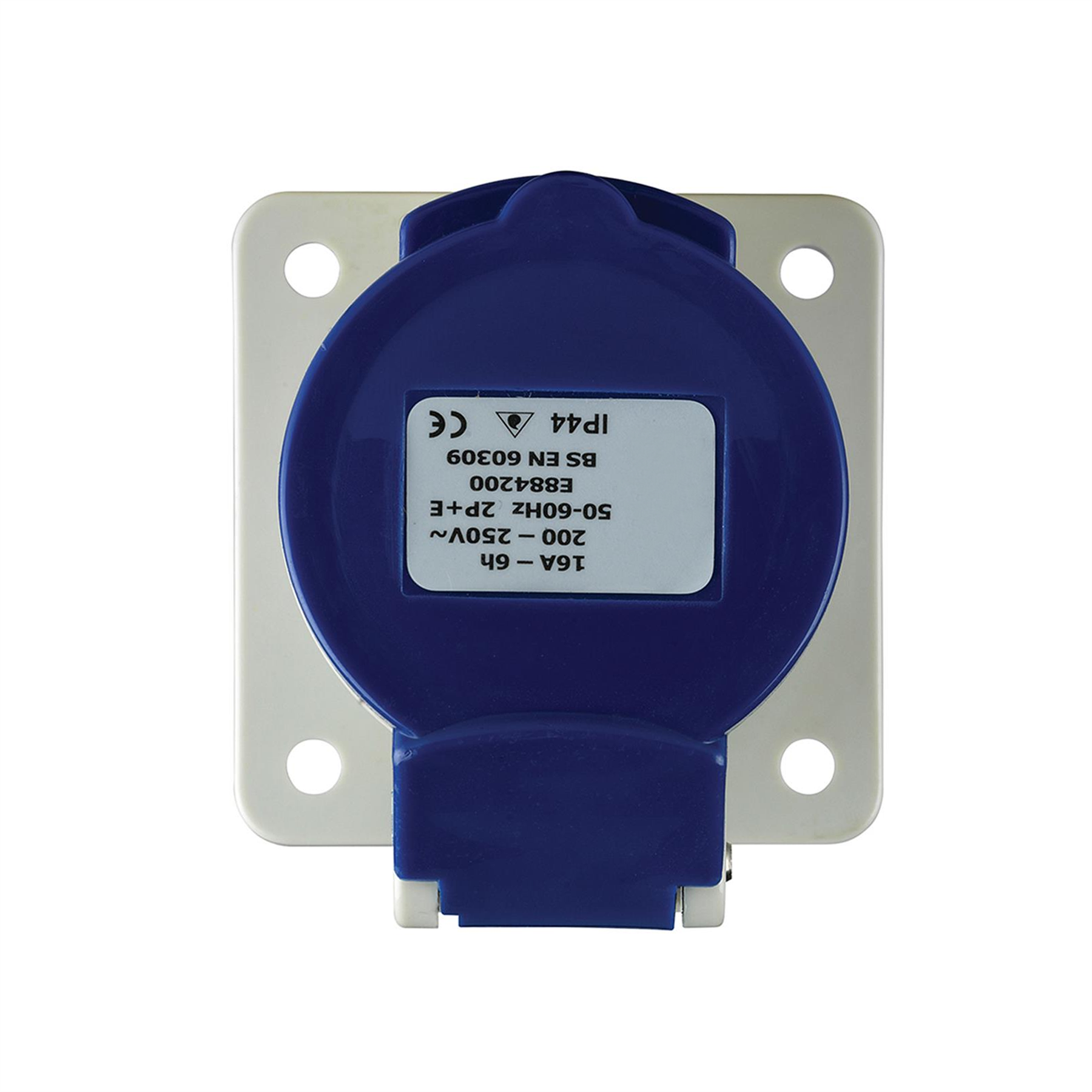 Defender 230V Panel Socket 16A Easy to handle ergonomic design