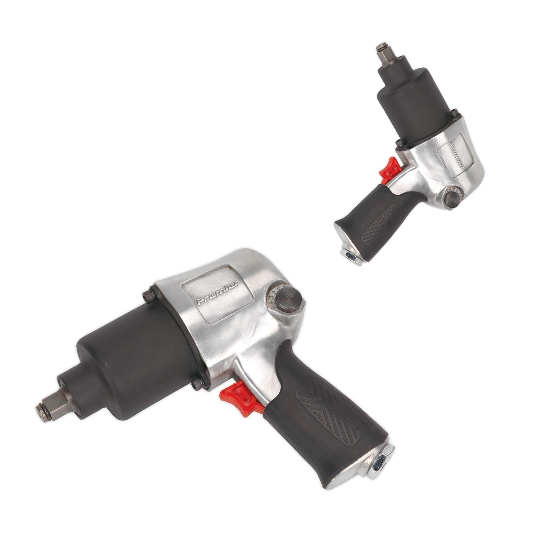 Sealey Air Impact Wrench 1/2"Sq Drive Twin Hammer