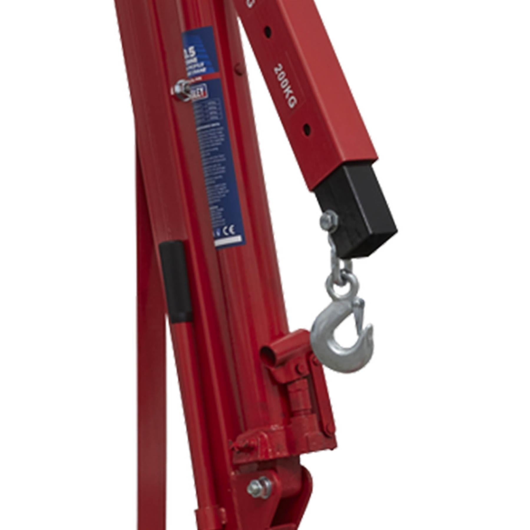 Sealey Low Profile Engine Crane 0.5tonne Garage Workshop DIY