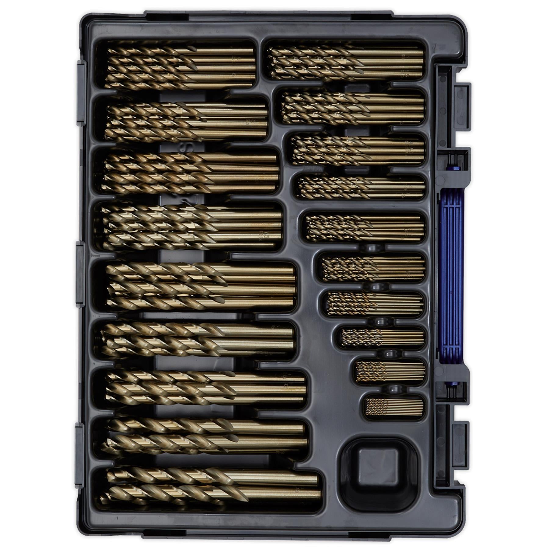 Sealey HSS Cobalt Fully Ground Drill Bit Assortment 170pc 1-10mm