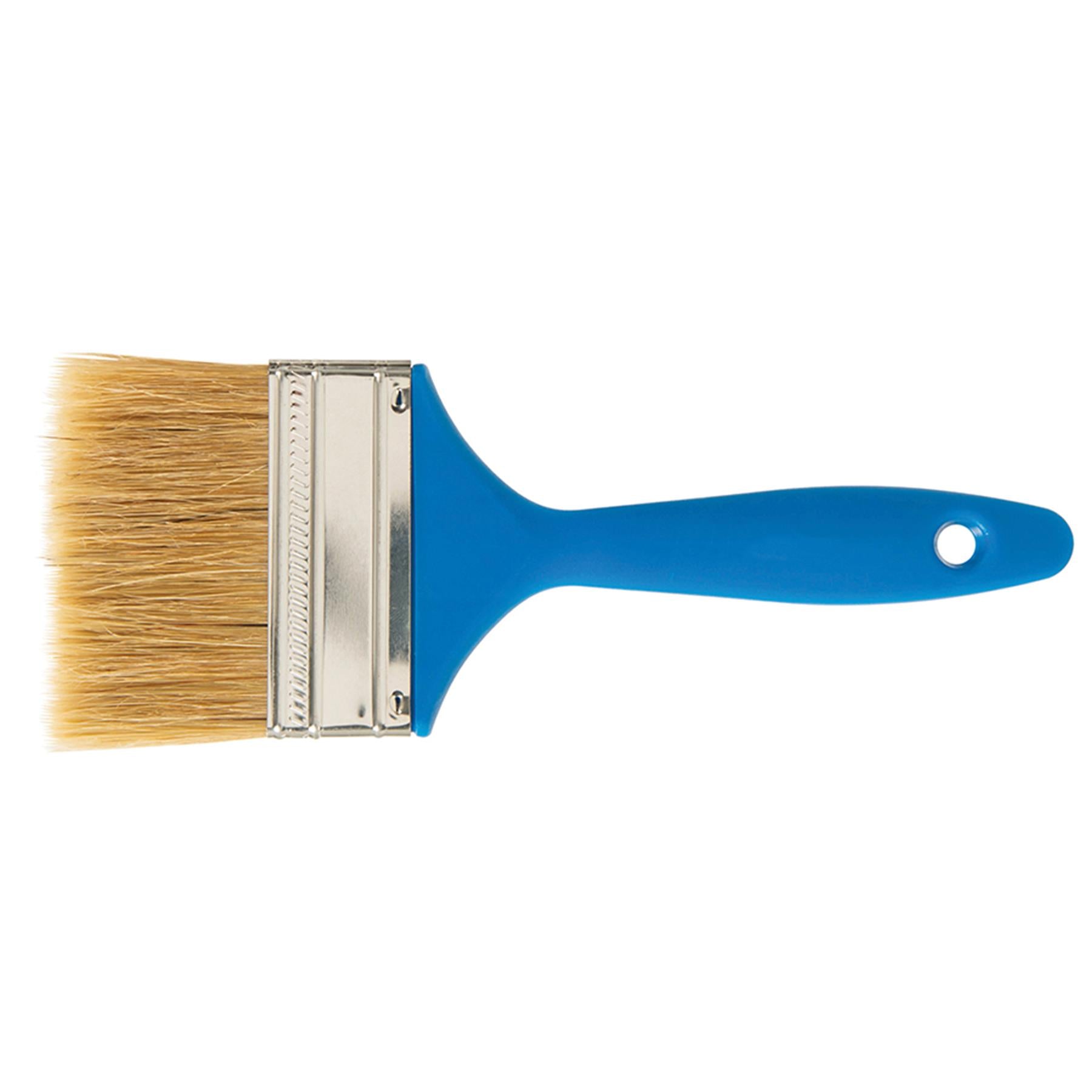 Disposable Paint Brush Utility Brushes With Pure Bristles & Polymer Handle 75mm