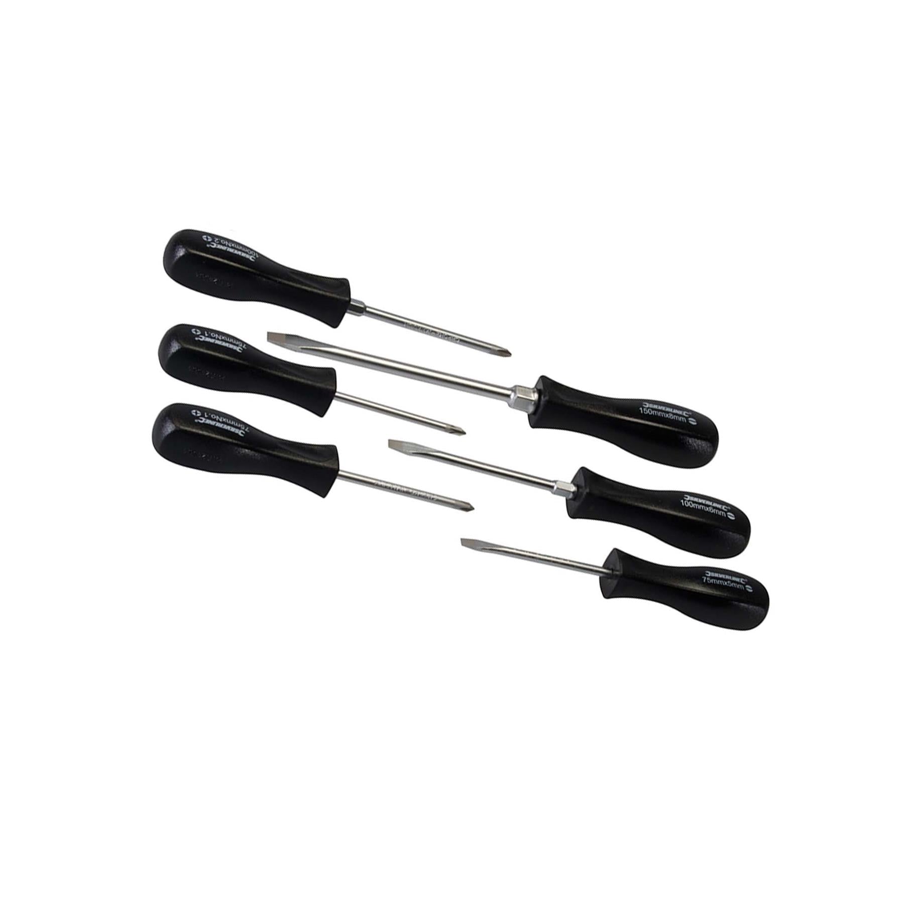 11Pce Soft Grip Screwdriver Set Magnetic Tip Chrome Vanadium Hardened Steel