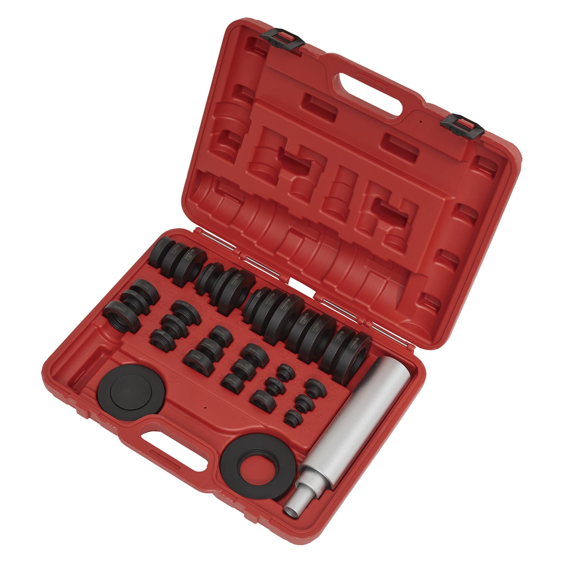 Sealey Bearing & Seal Installation Kit 37pc Lightweight Storage Case