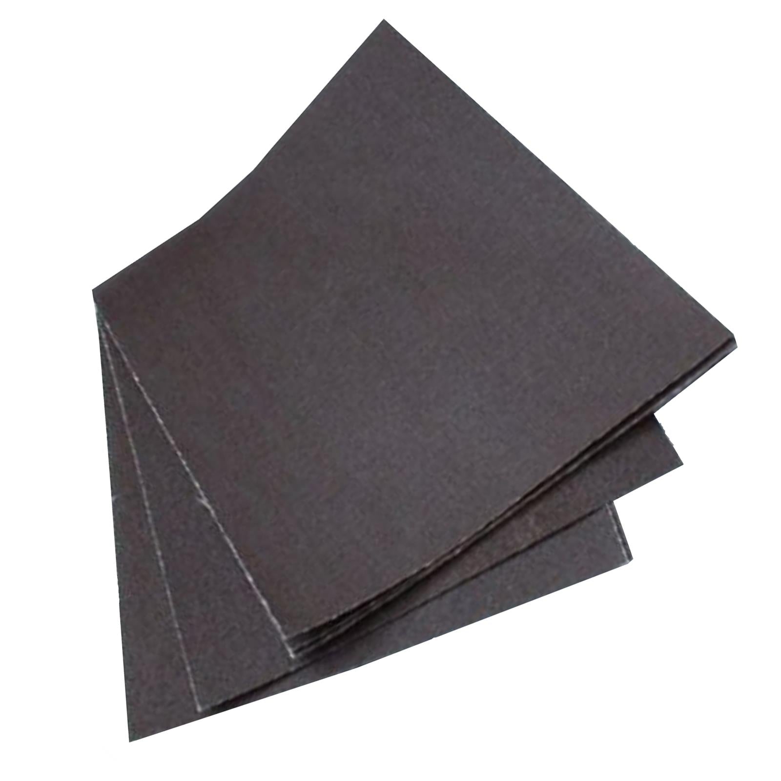 Emery Cloth Abrasive Sandpaper Sheets 230x280mm 60 100 150 Grit 10 Pack
