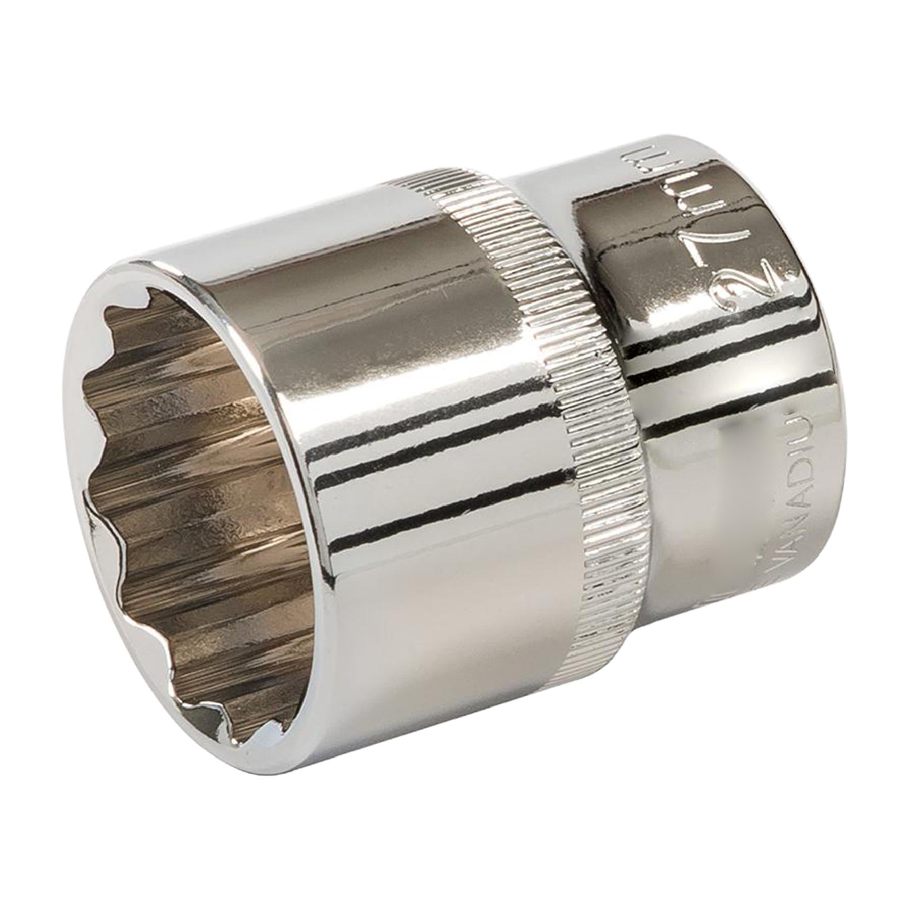 Socket 1/2" Drive 12pt Metric 12 Point Bi Hex Corrotion Resistant Socket 27mm