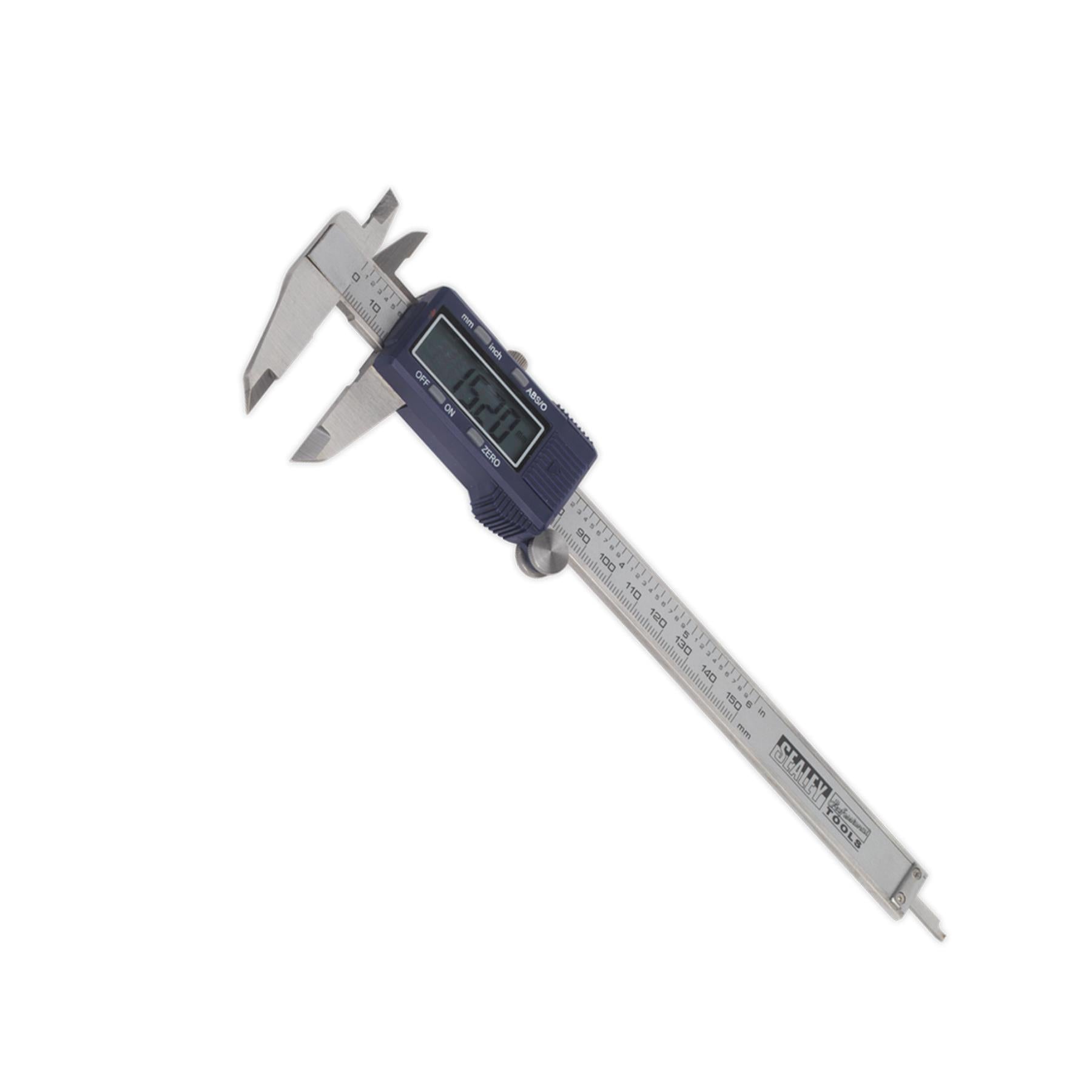 Sealey Digital Measuring Set 2pc Storage Case Micrometer Adjustment Wrench